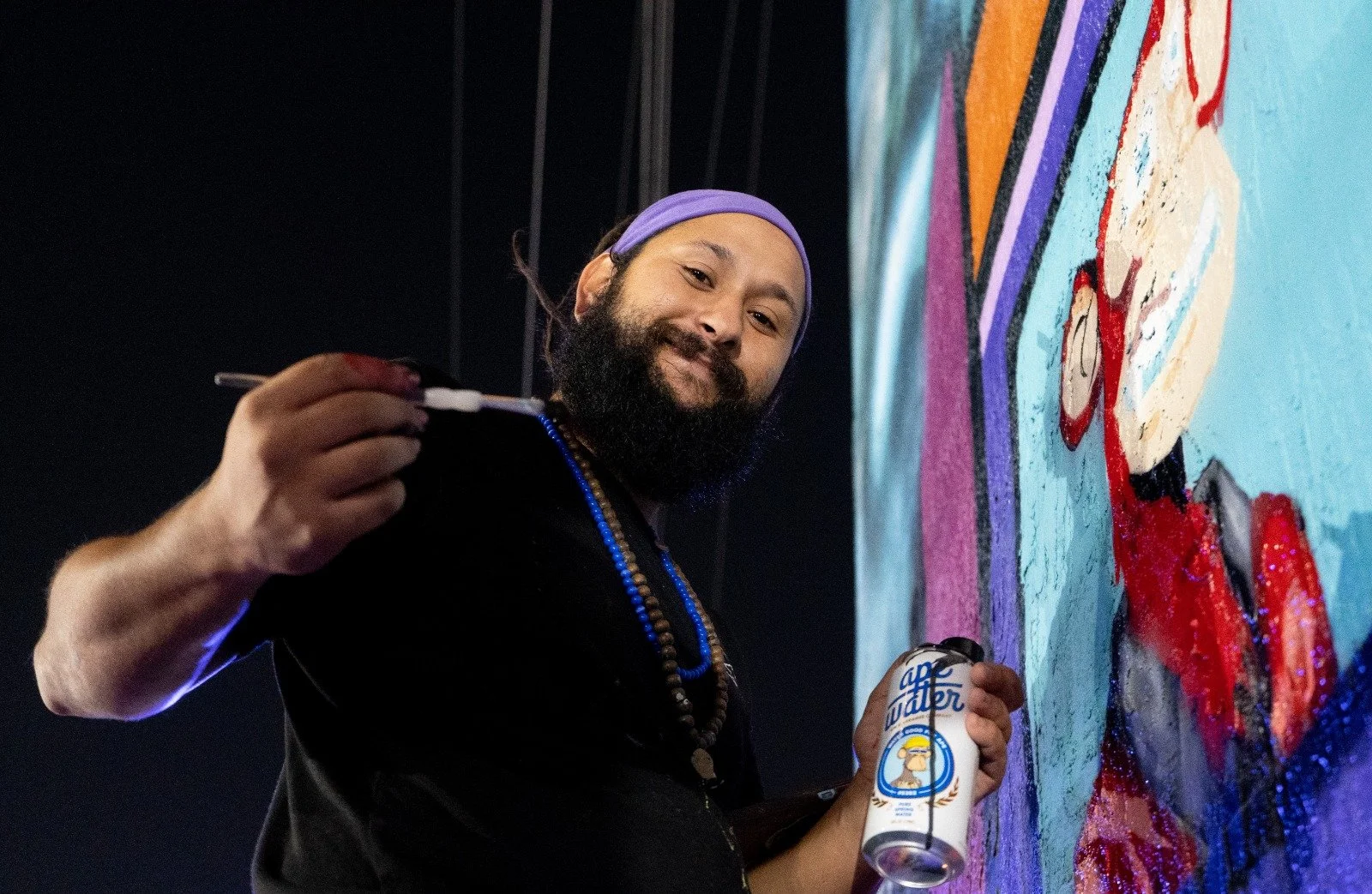 Otherblock Miami 2022 at Fun Dimension Mural in Wynwood by Roc Sol Swickie Dee Perez 