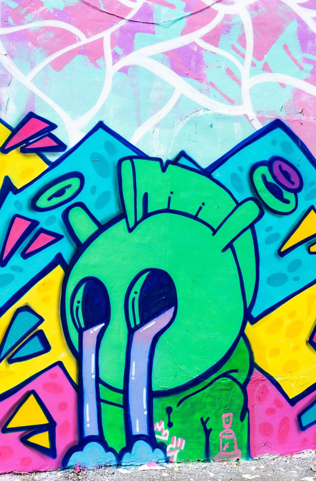 Quirkies NFT Mural in Wynwood Miami