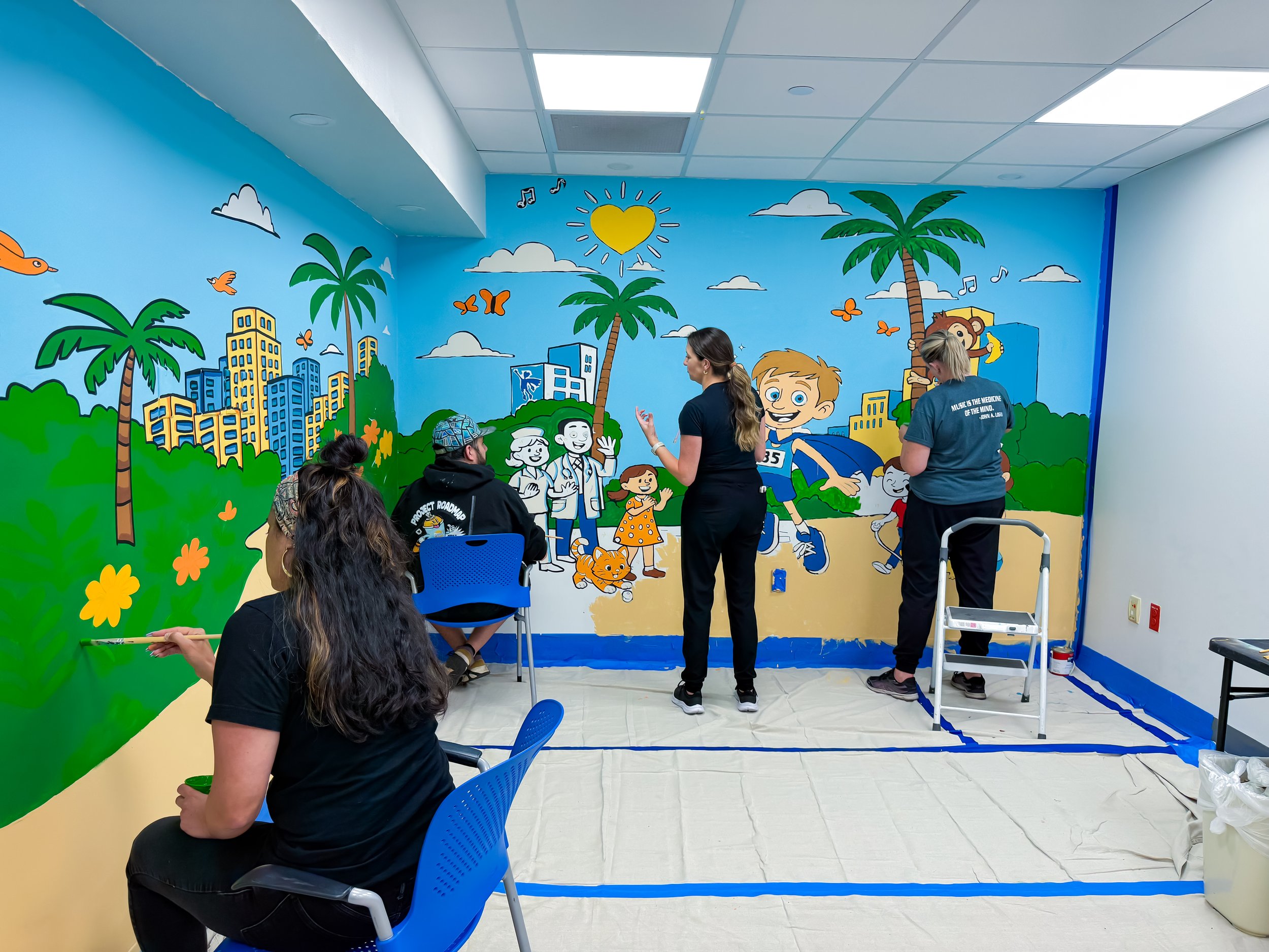 Paint by Numbers by Project Roadmap with Roc Sol Miss Lushy and Dee Perez for Sebastian Strong Foundation and Leadership Miami Mural236.jpg