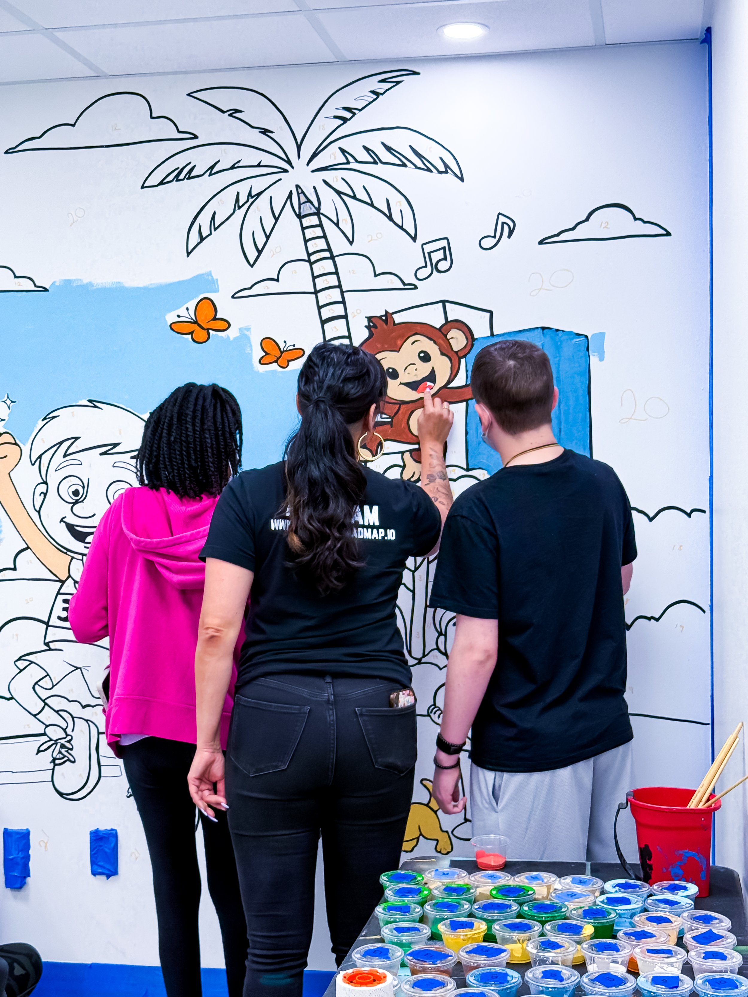 Paint by Numbers by Project Roadmap with Roc Sol Miss Lushy and Dee Perez for Sebastian Strong Foundation and Leadership Miami Mural65.jpg