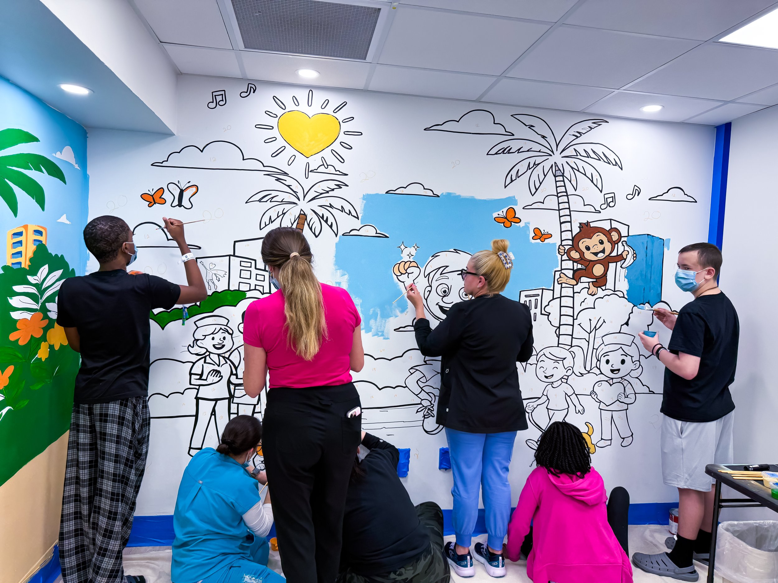 Paint by Numbers by Project Roadmap with Roc Sol Miss Lushy and Dee Perez for Sebastian Strong Foundation and Leadership Miami Mural44.jpg
