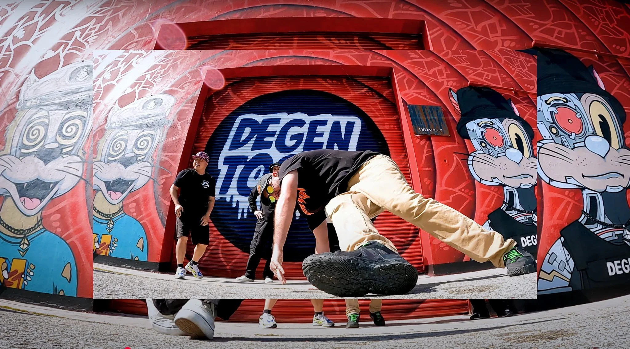 Degen Toonz Wynwood Midtown Miami Mural by Roc Sol and Project Roadmap Murals Wynwood Walls - @rocsolmiami rocsol rocsolmiami - Toonz Anthem produced by Miami Beat Wave
