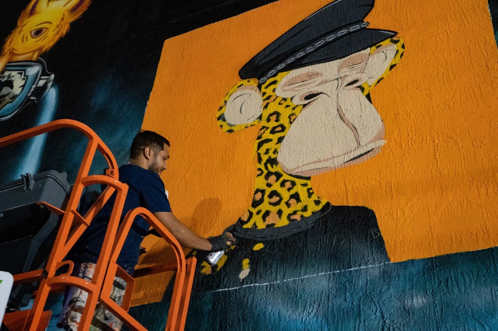 Otherblock Miami 2022 at Fun Dimension Mural in Wynwood by Roc Sol Swickie Dee Perez 