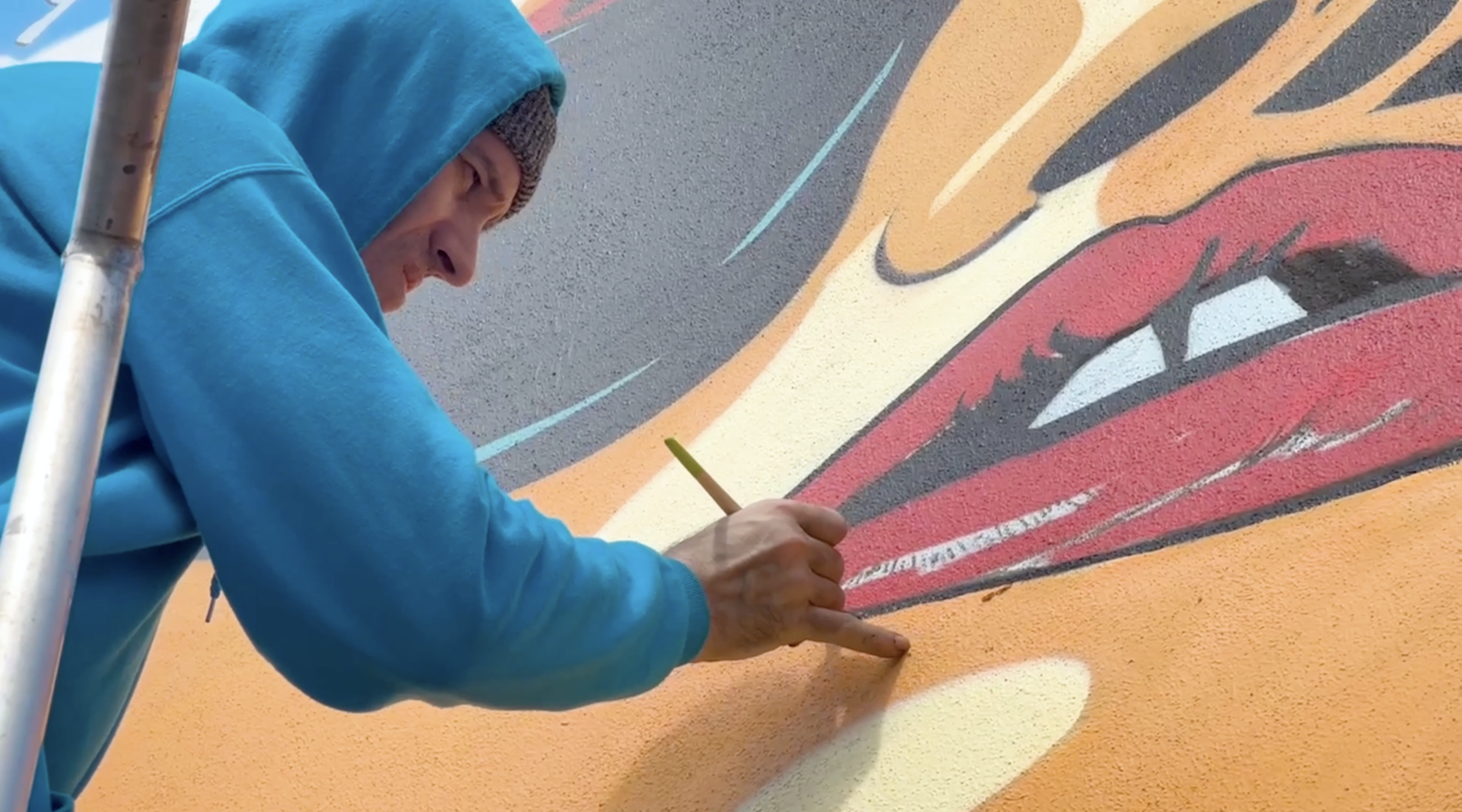 Verizon Wynwood Midtown Miami Mural by Roc Sol, Dennis Perez and Project Roadmap Murals - Miami Mural Team, Wynwood Murals