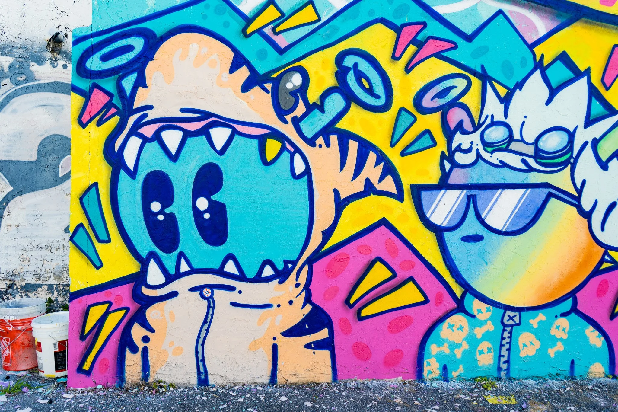 Quirkies NFT Mural in Wynwood Miami