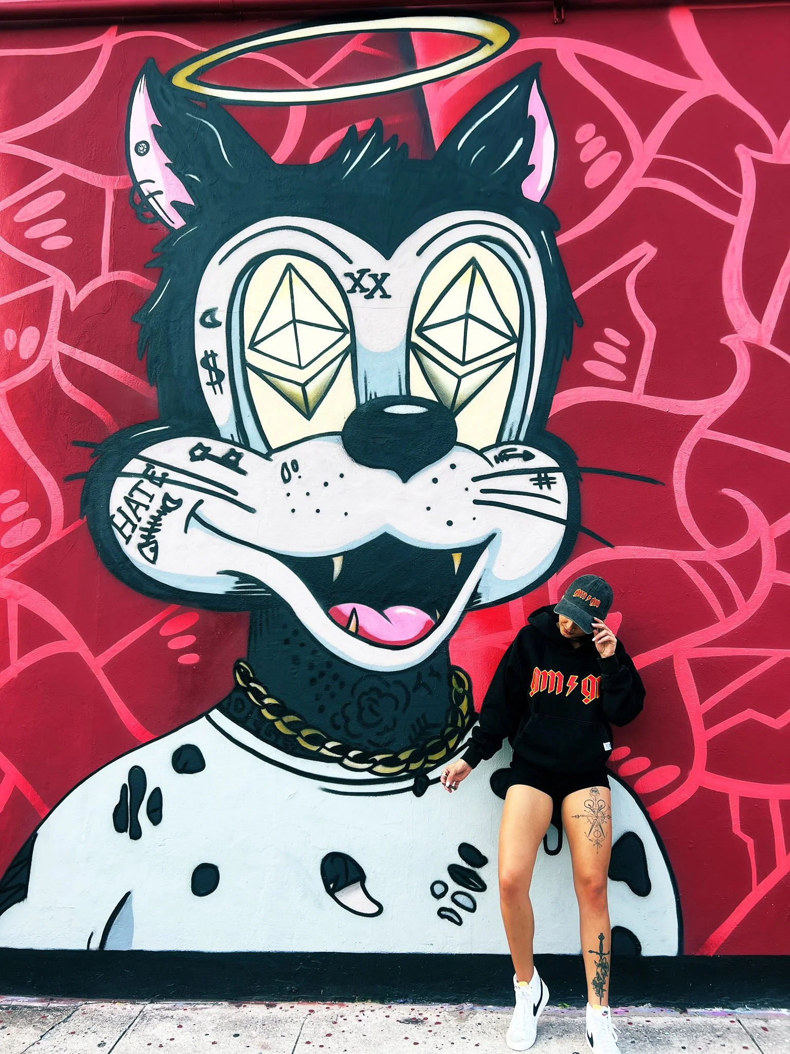 Degen Toonz Wynwood Midtown Miami Mural by Roc Sol and Project Roadmap Murals Wynwood Walls - @rocsolmiami rocsol rocsolmiami - Toonz Anthem produced by Miami Beat Wave