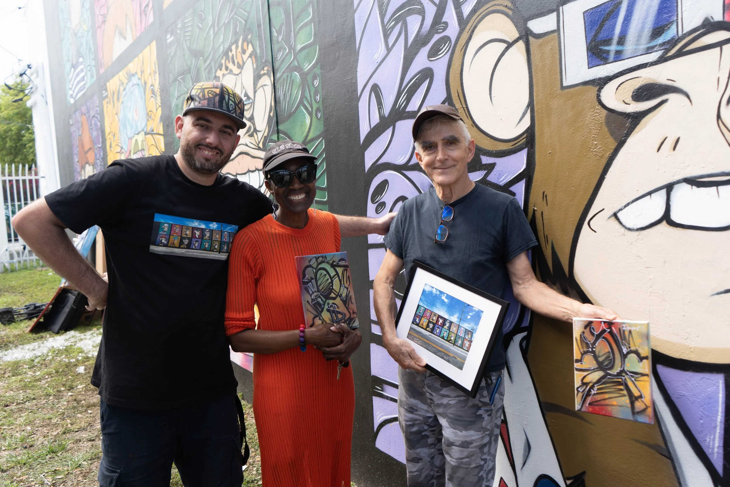 Bored Ape Wall of Fame Mural in Miami by Roc Sol Wynwood Allapattah - BAYC Mural in Miami