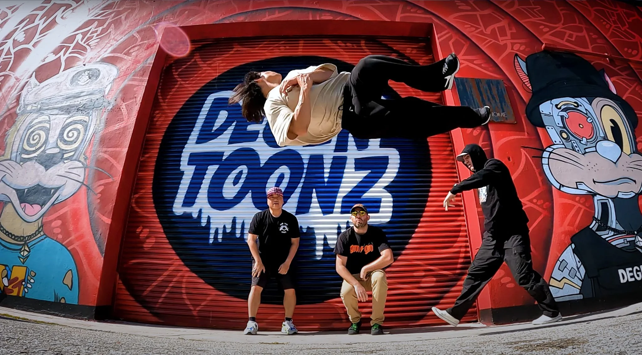 Degen Toonz Wynwood Midtown Miami Mural by Roc Sol and Project Roadmap Murals Wynwood Walls - @rocsolmiami rocsol rocsolmiami - Toonz Anthem produced by Miami Beat Wave