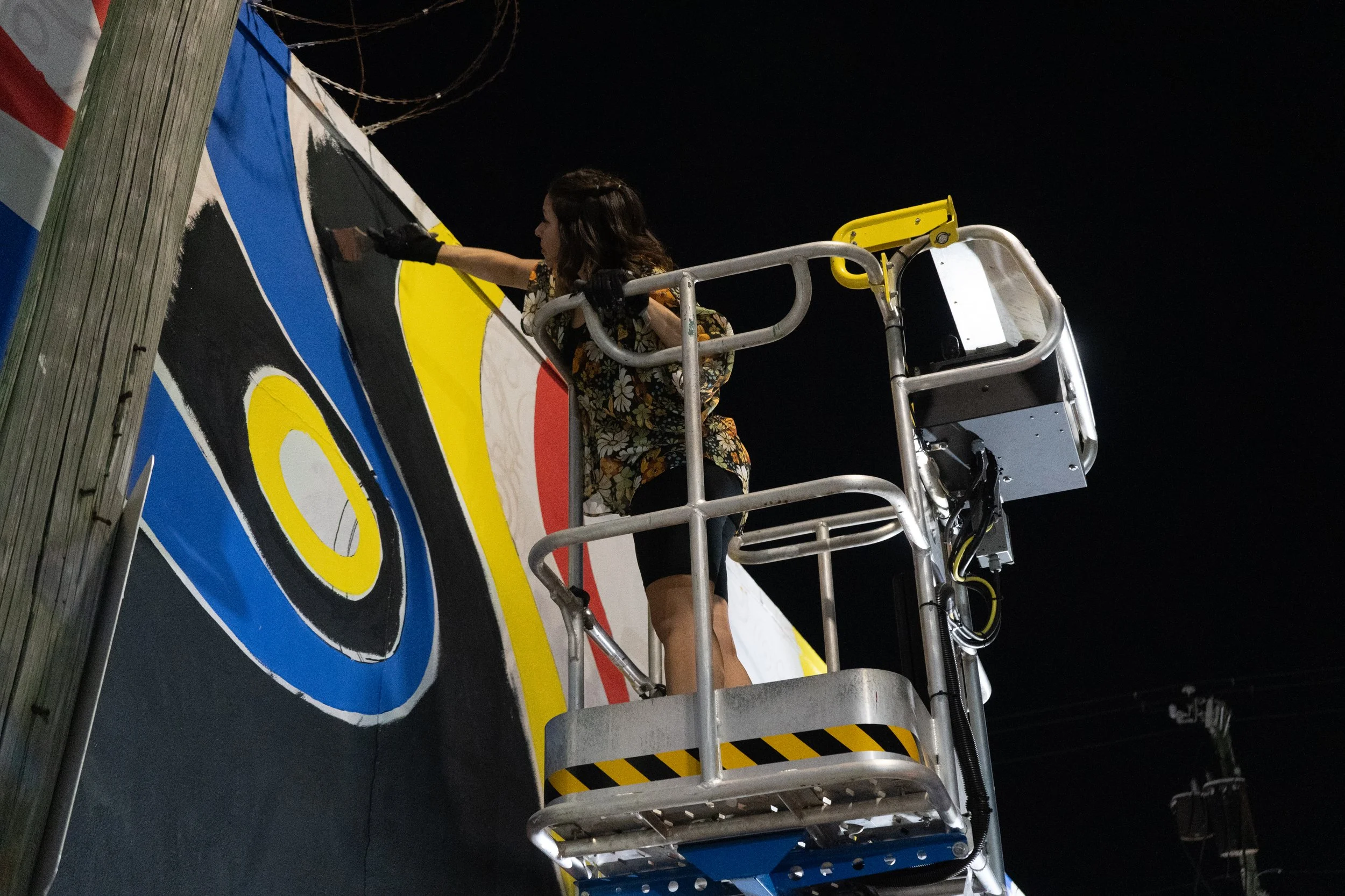 Cool Cats Mural by Roc Sol and Project Roadmap with Clon Swickie Dee Perez Robin Hood Art Basel 2023