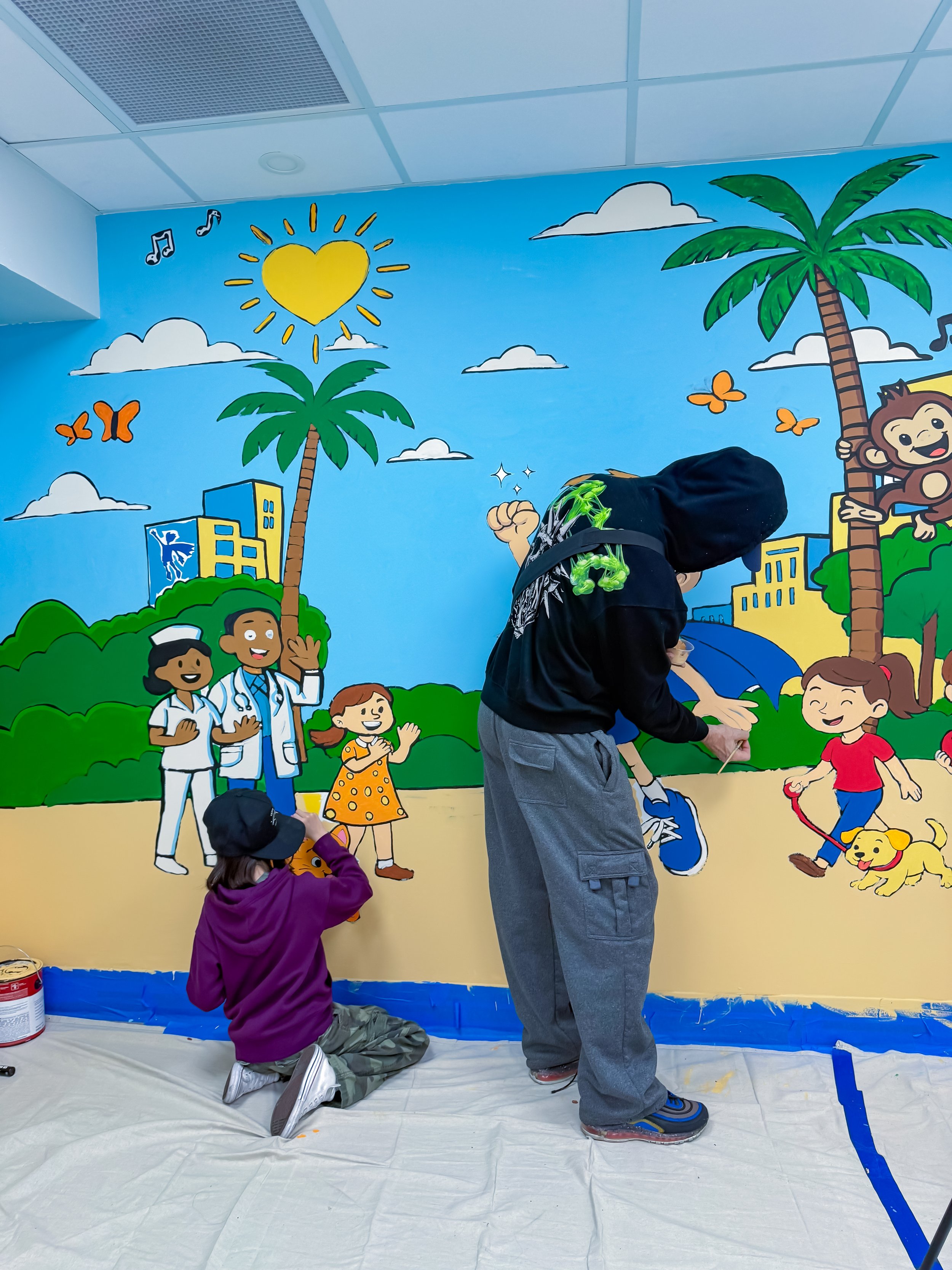 Paint by Numbers by Project Roadmap with Roc Sol Miss Lushy and Dee Perez for Sebastian Strong Foundation and Leadership Miami Mural333.jpg