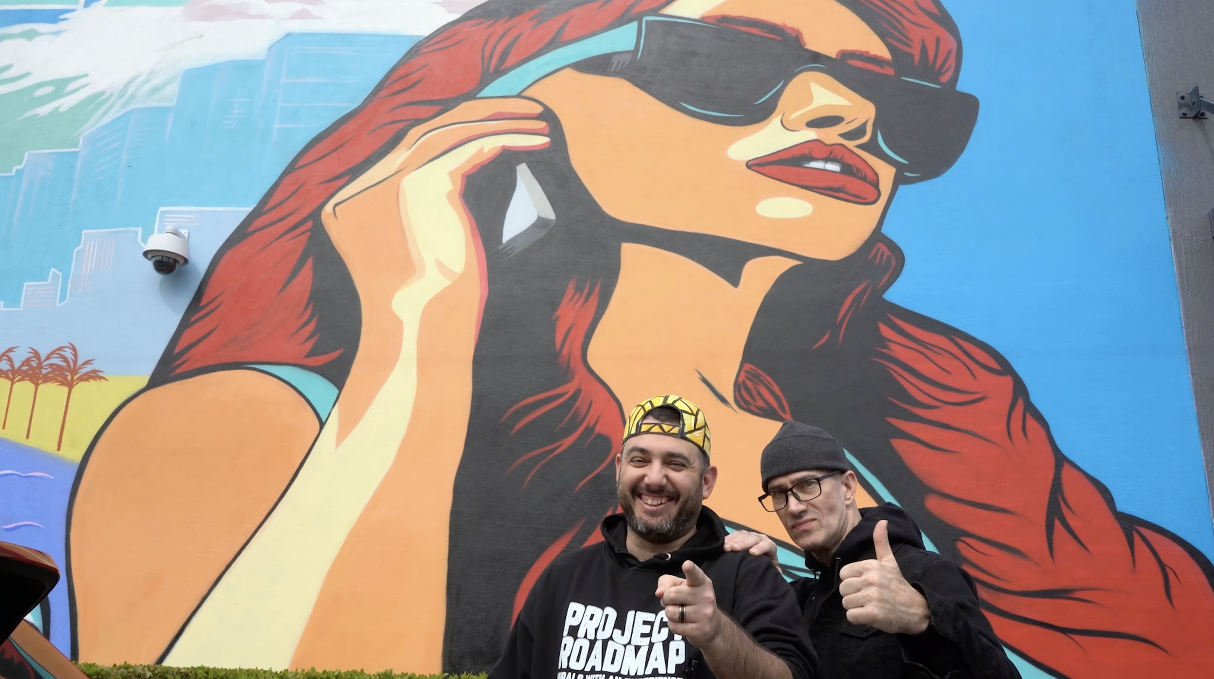 Verizon Wynwood Midtown Miami Mural by Roc Sol, Dennis Perez and Project Roadmap Murals - Miami Mural Team, Wynwood Murals