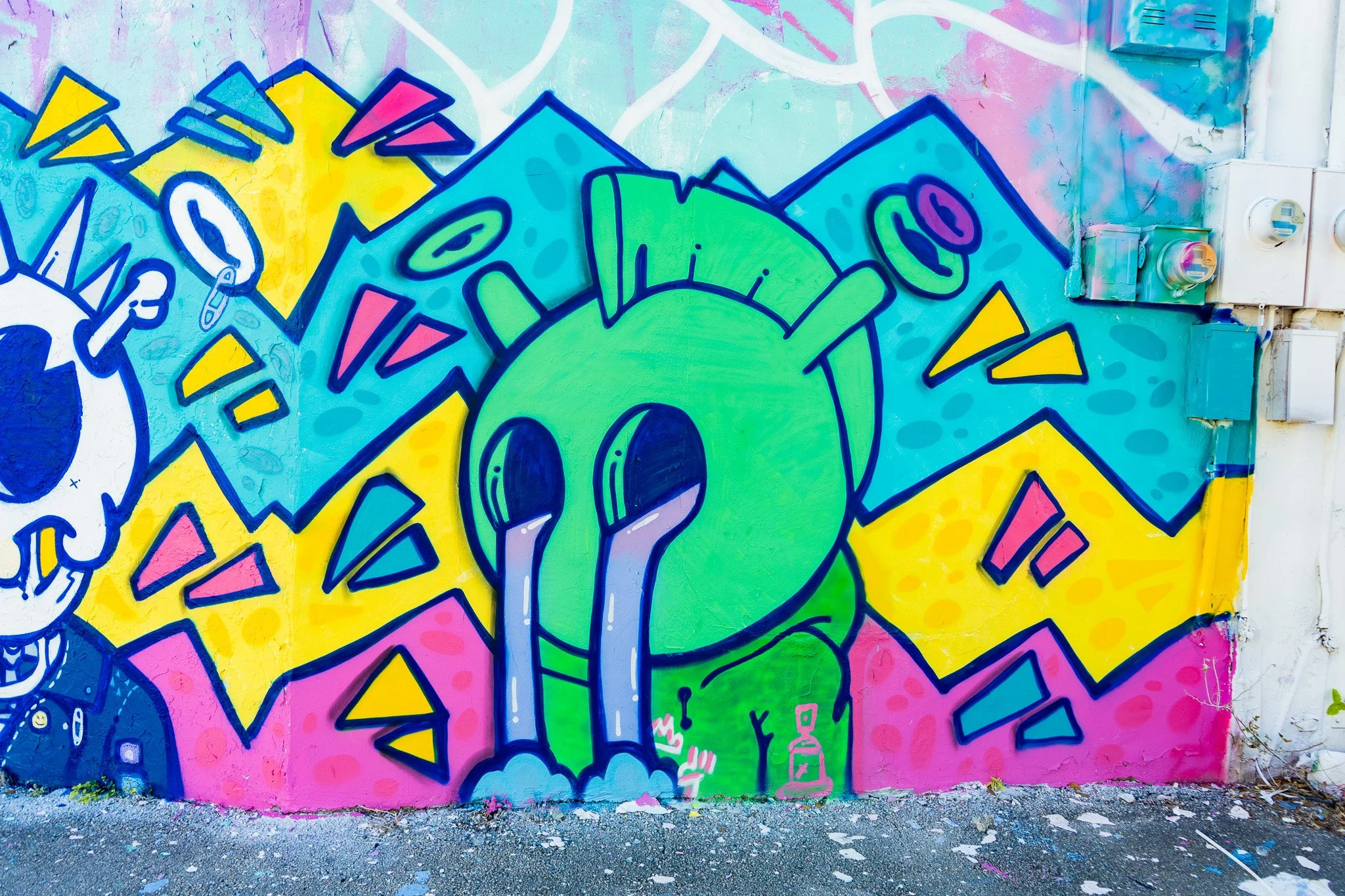 Quirkies NFT Mural in Wynwood Miami