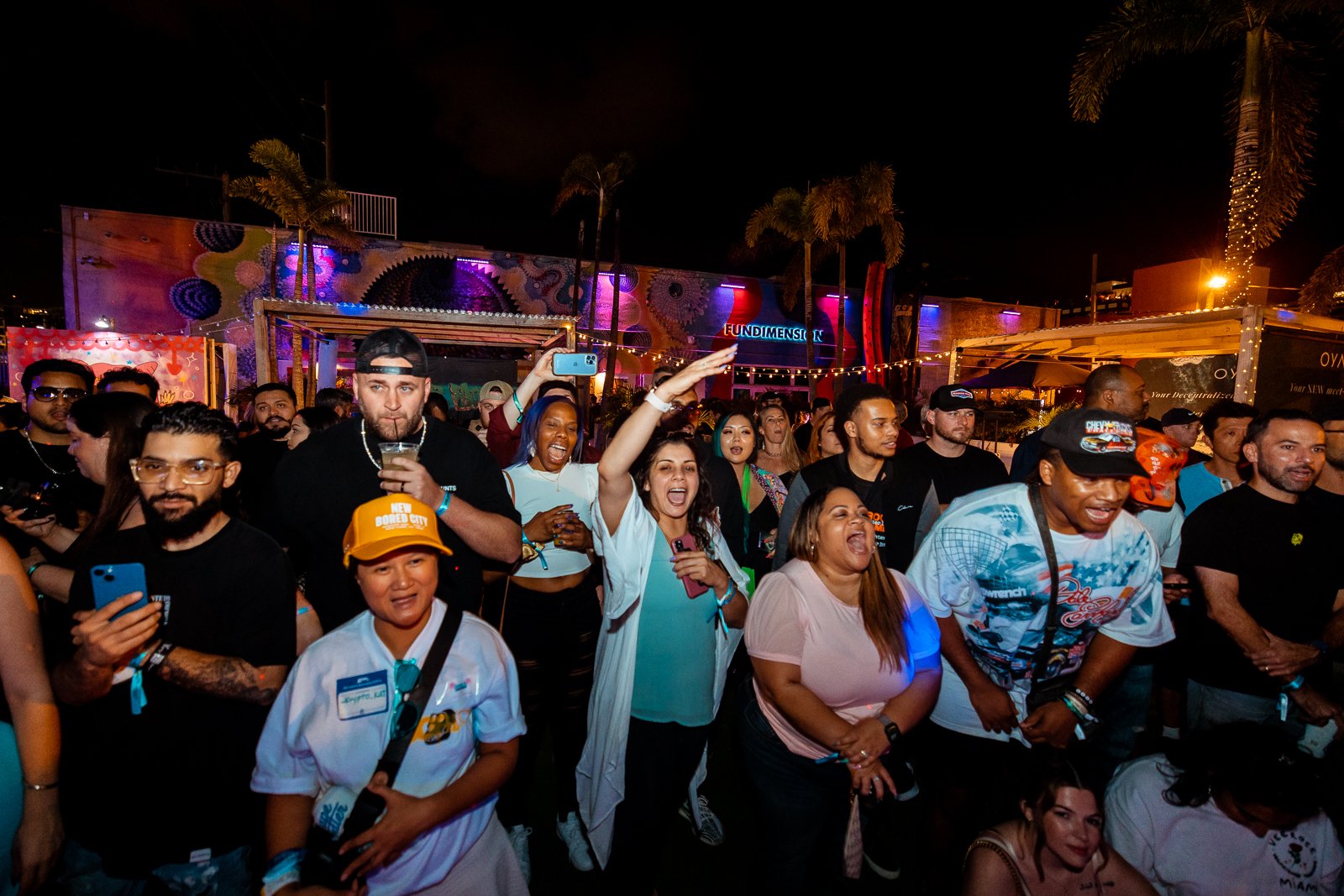 Otherblock Miami 2022 at Fun Dimension Mural in Wynwood by Roc Sol Swickie Dee Perez 
