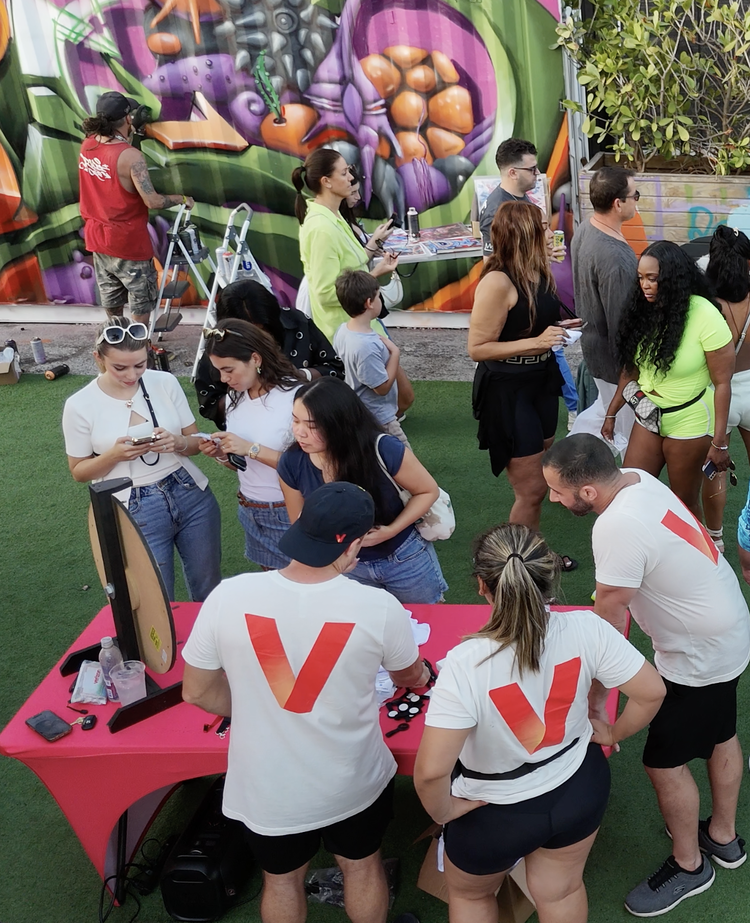 Hive Wynwood 2025 with Verizon, Roc Sol, and Project Roadmap Murals
