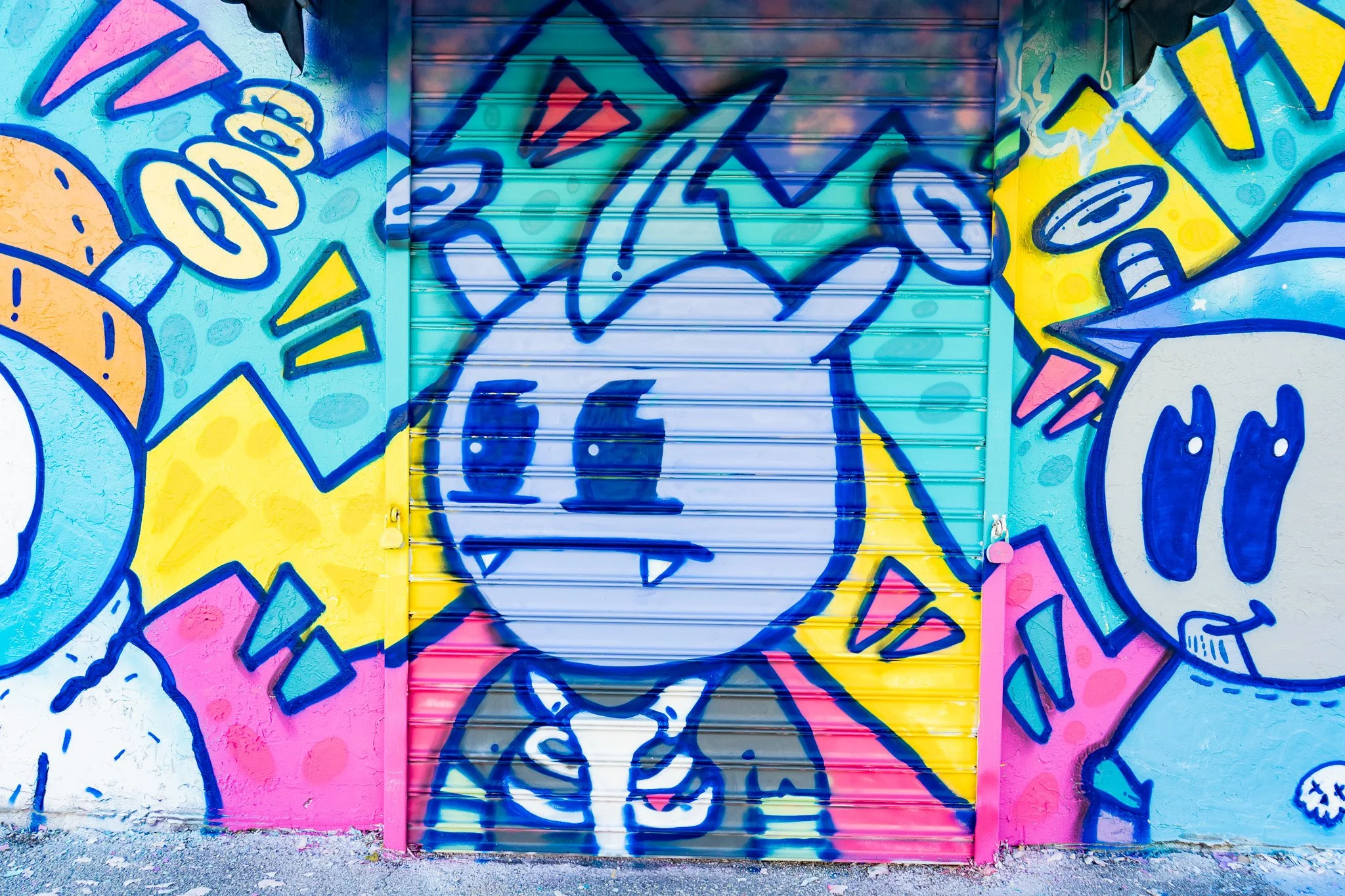 Quirkies NFT Mural in Wynwood Miami