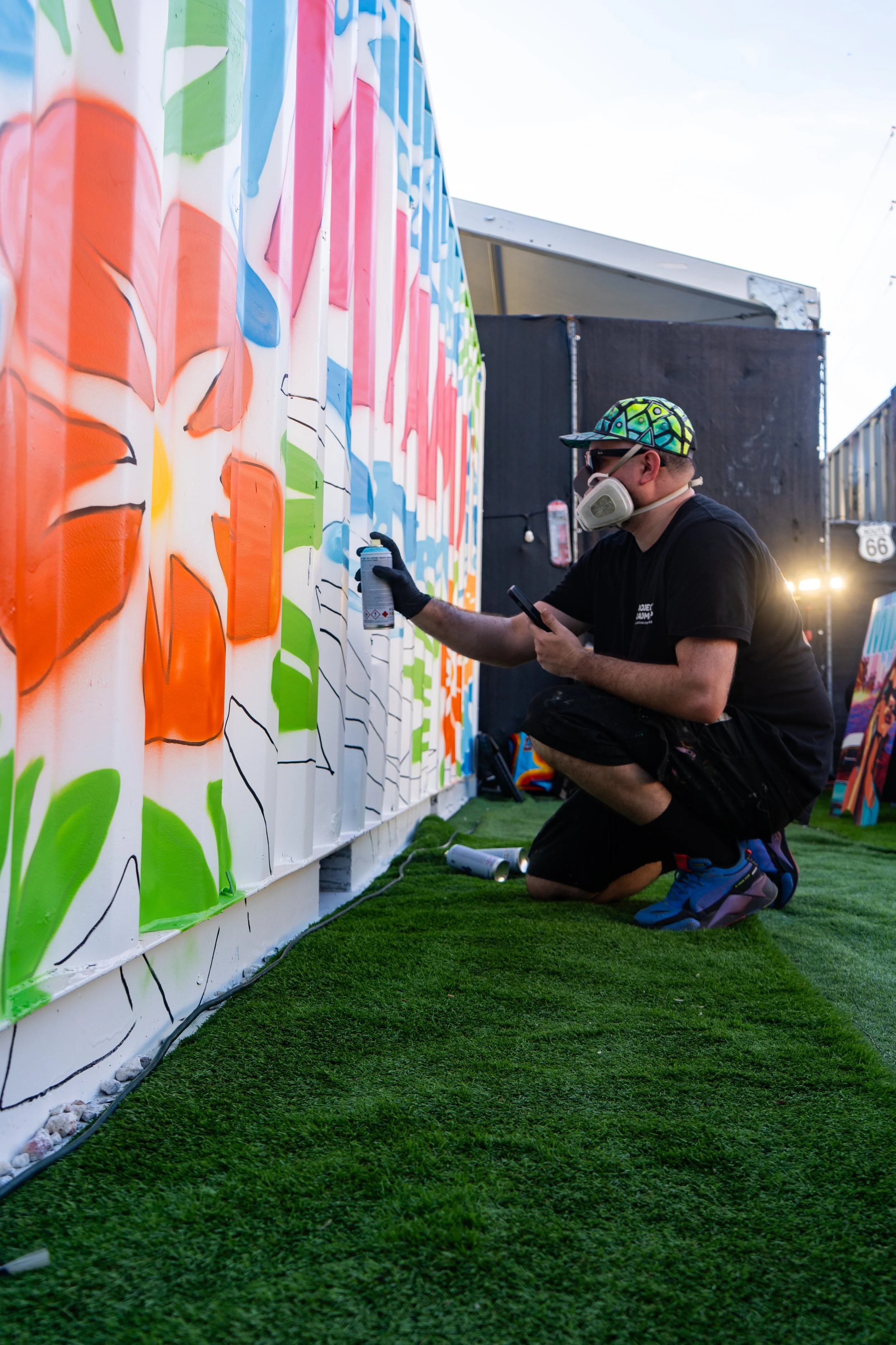 Hive Wynwood 2025 with Verizon, Roc Sol, and Project Roadmap Murals
