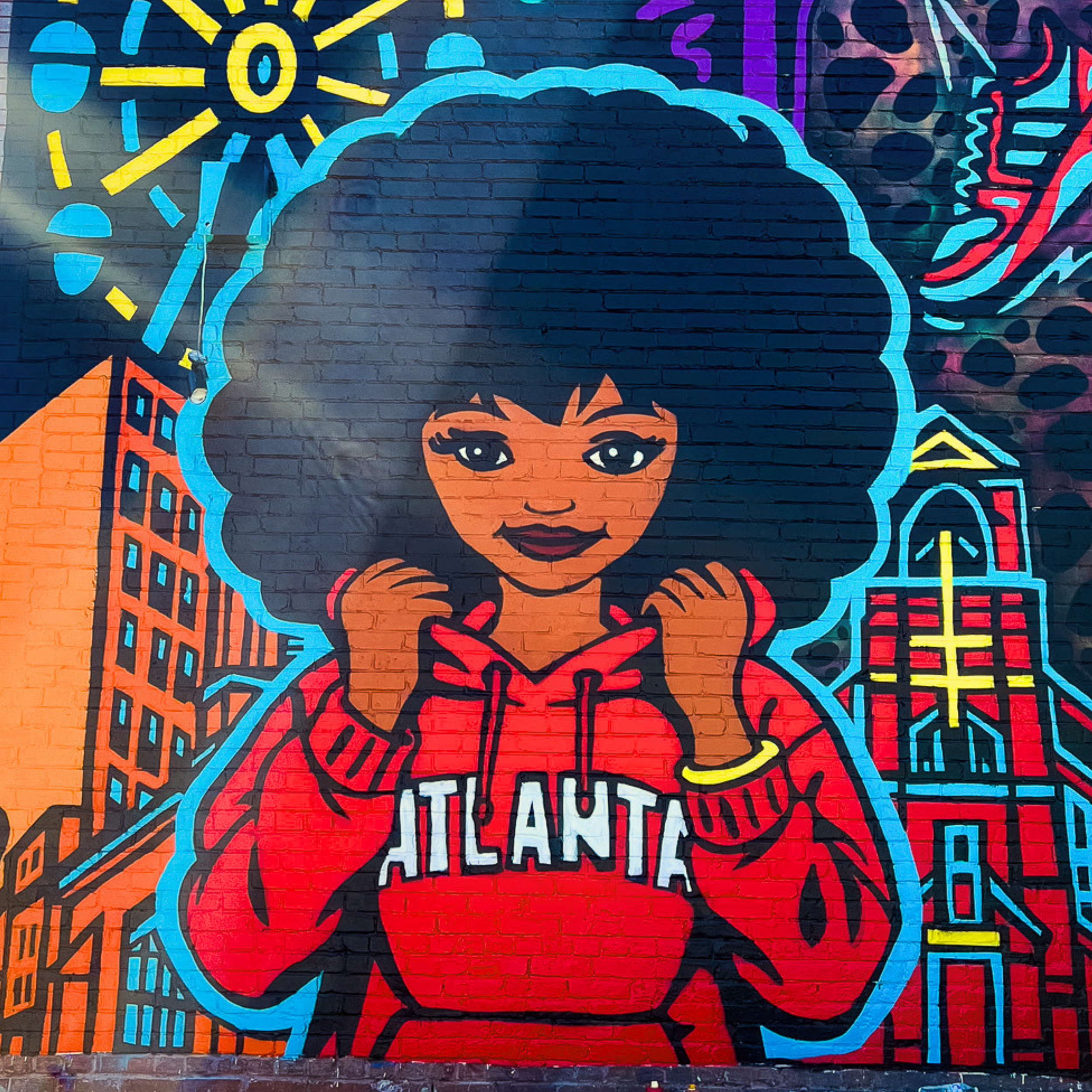 VERIZON EDGEWOOD ATLANTA MURAL