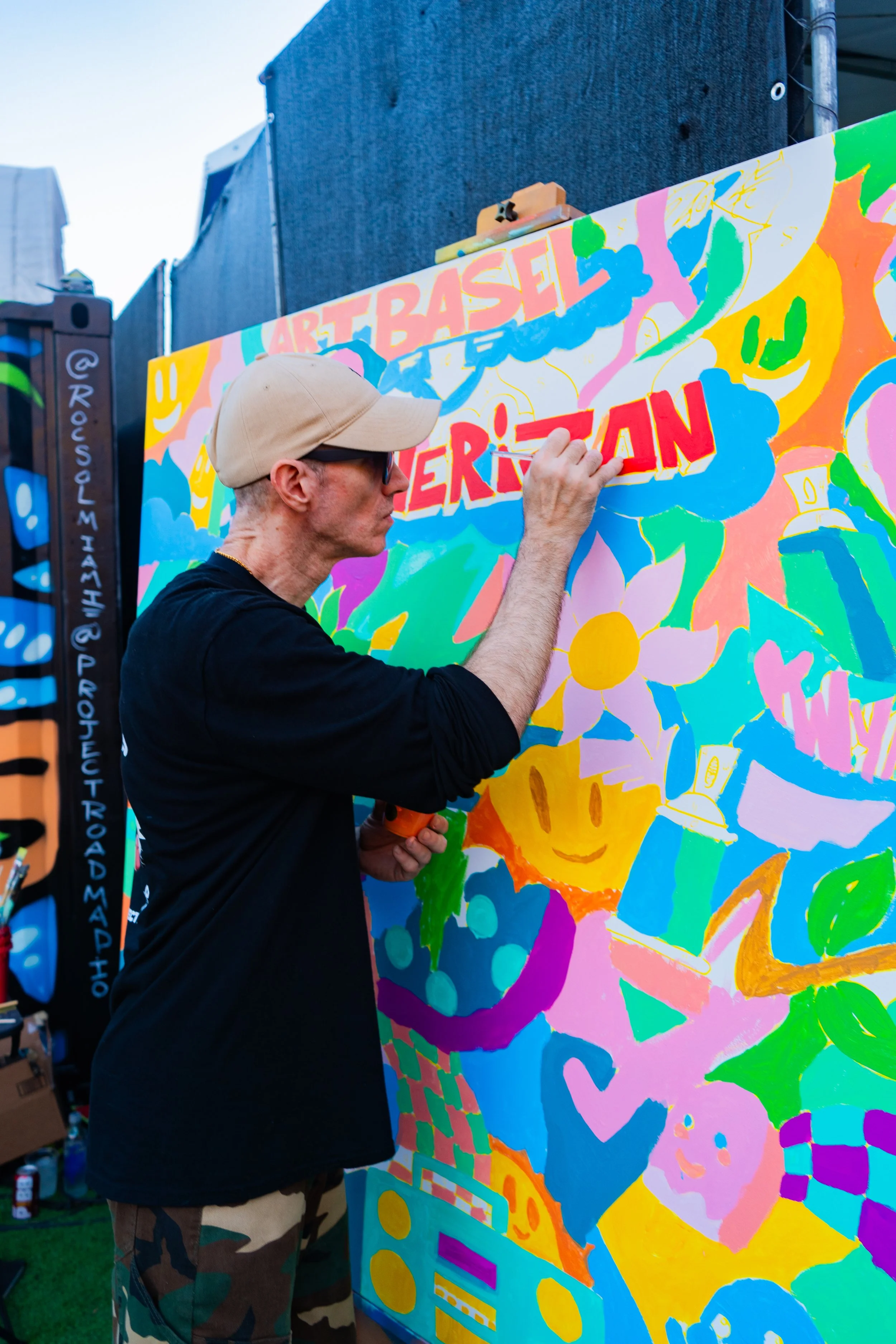 Hive Wynwood 2025 with Verizon, Roc Sol, Dee Perez, Miss Lushy and Project Roadmap Murals