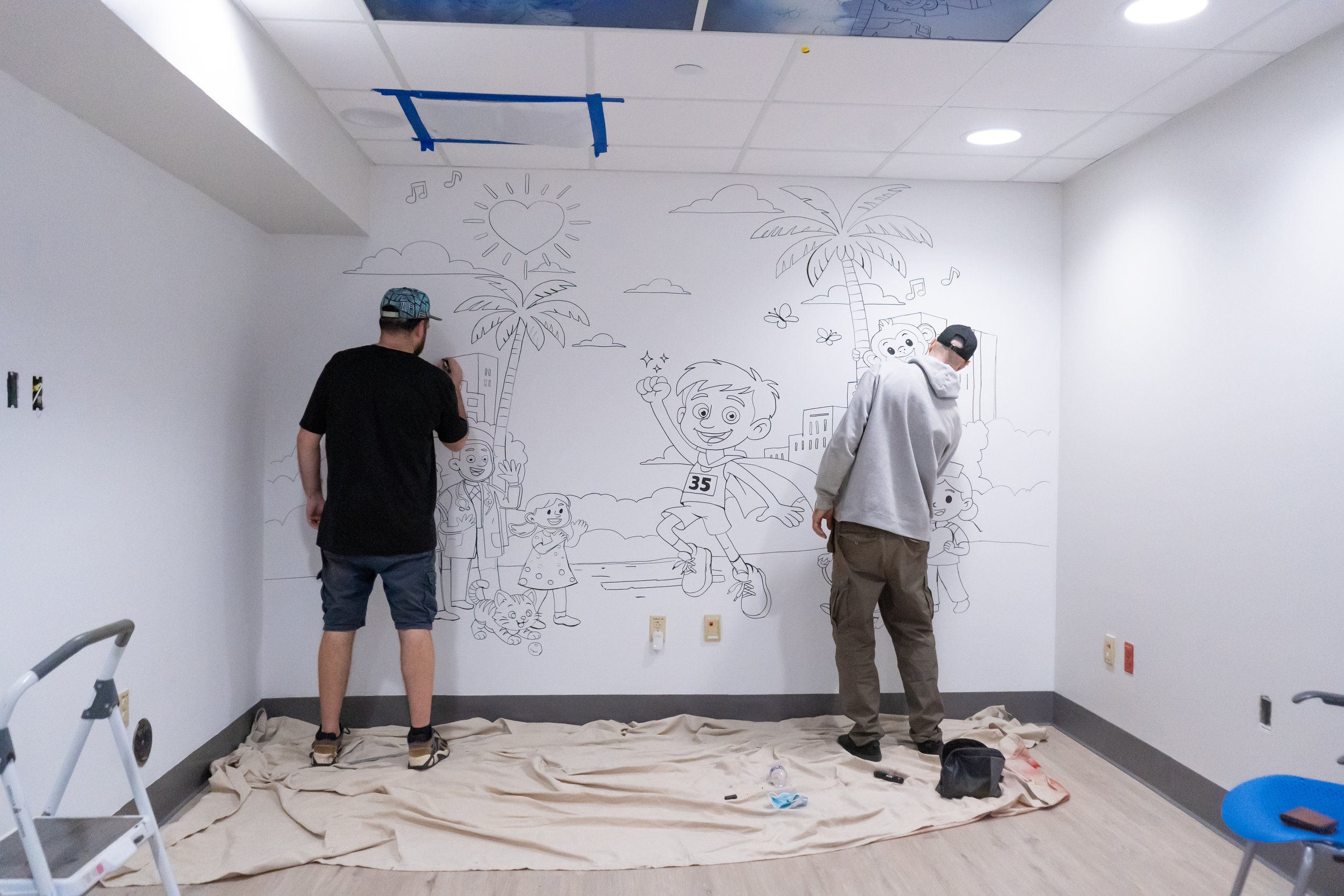 Paint by Numbers by Project Roadmap with Roc Sol Miss Lushy and Dee Perez for Sebastian Strong Foundation and Leadership Miami Mural12.jpg