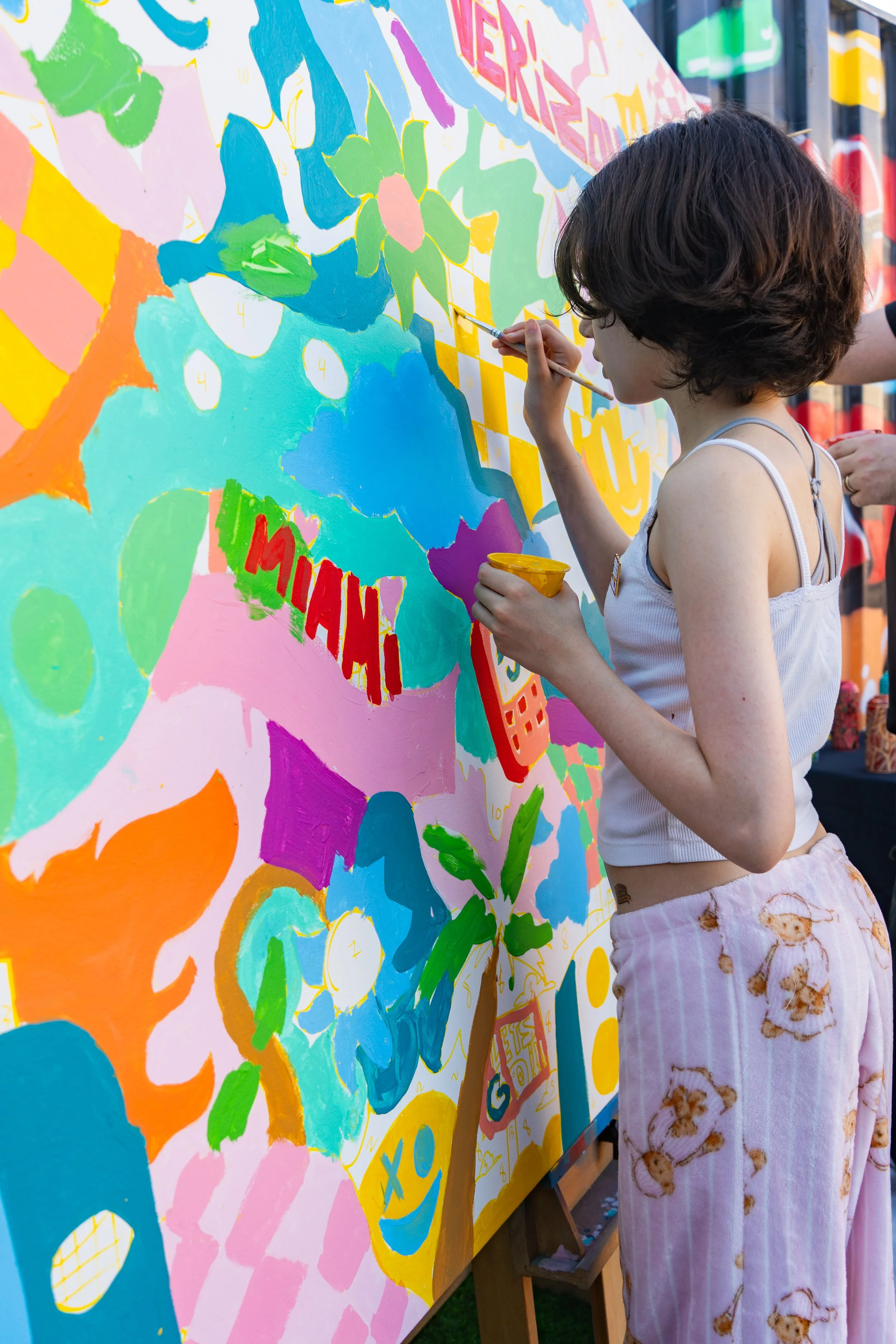 Hive Wynwood 2025 with Verizon, Roc Sol, and Project Roadmap Murals