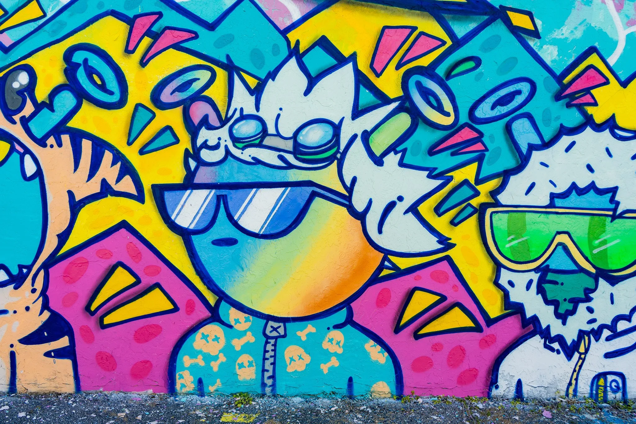 Quirkies NFT Mural in Wynwood Miami