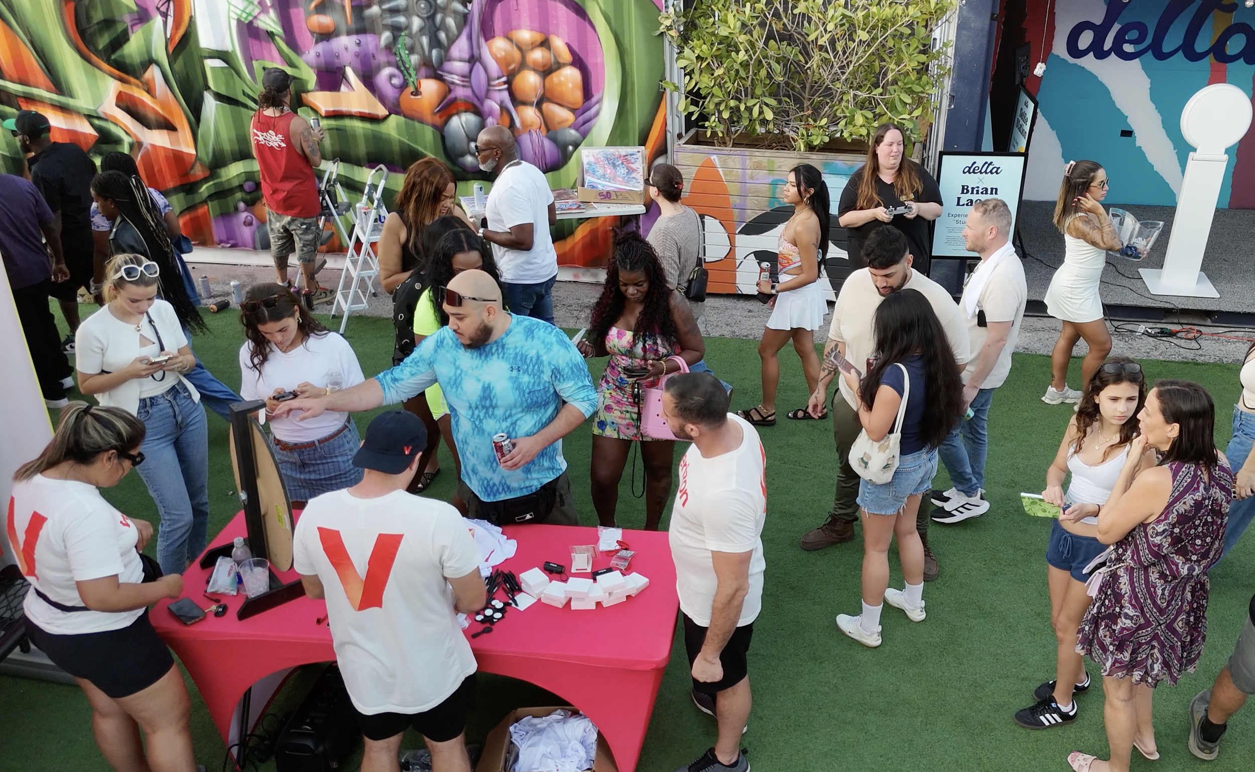Hive Wynwood 2025 with Verizon, Roc Sol, and Project Roadmap Murals