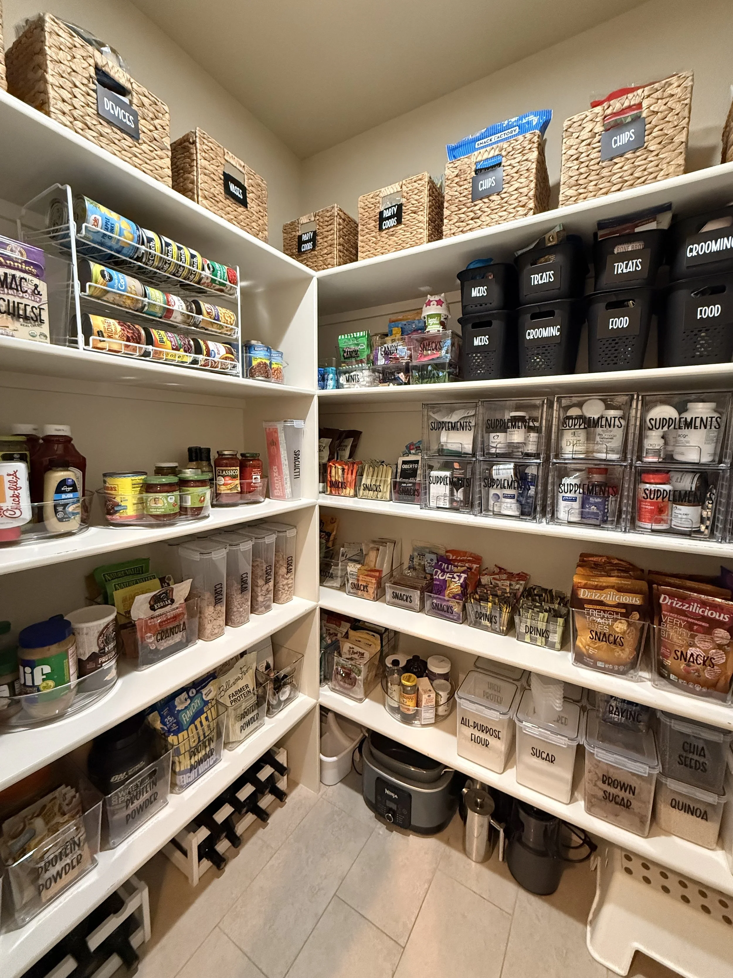 Organized Pantry
