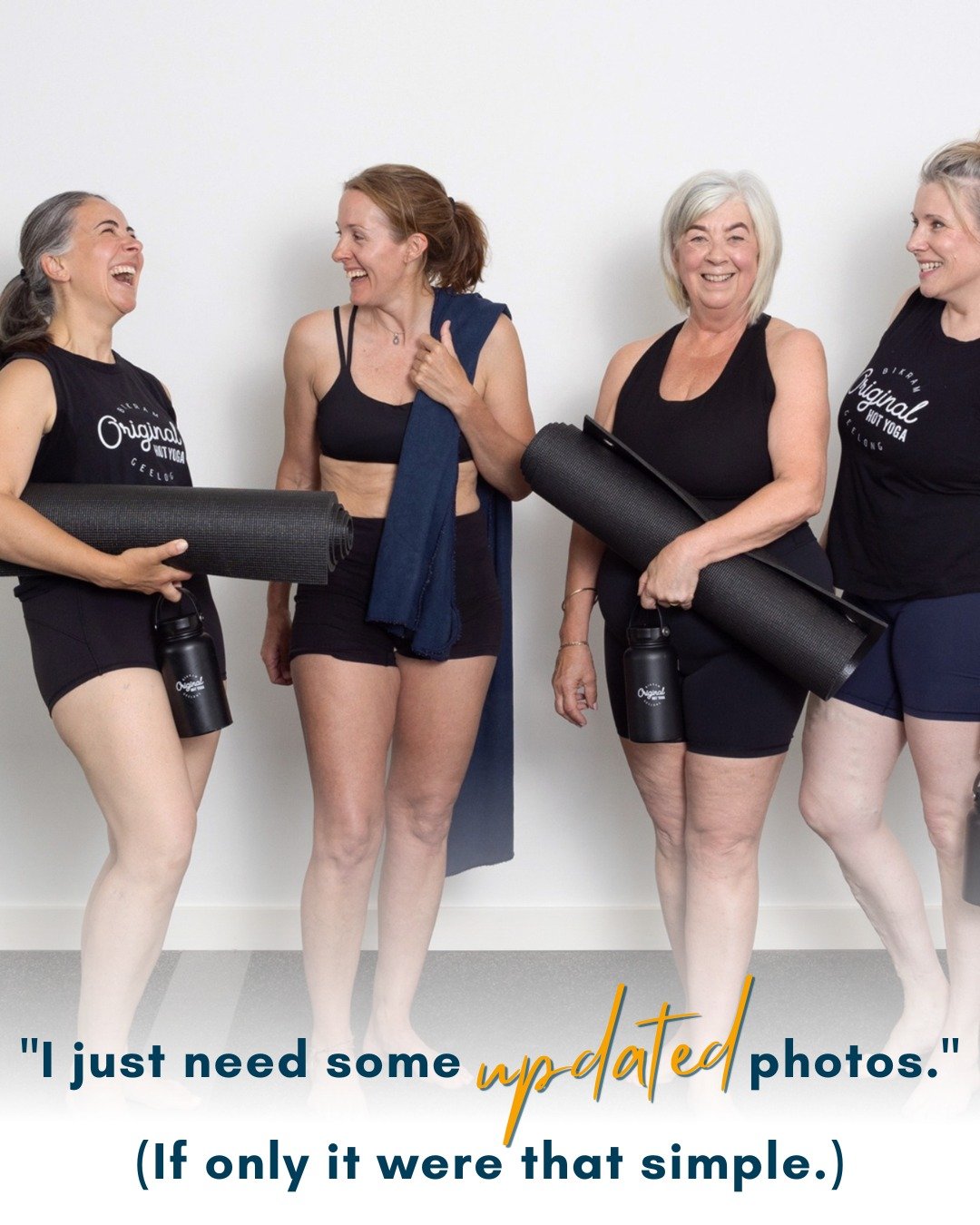 Something I hear a lot before a shoot: "I just need some updated photos."

BUT when we sit down and talk through it properly, what they actually need is:
 &middot; Images that make their website feel like them
 &middot; Photos that help the