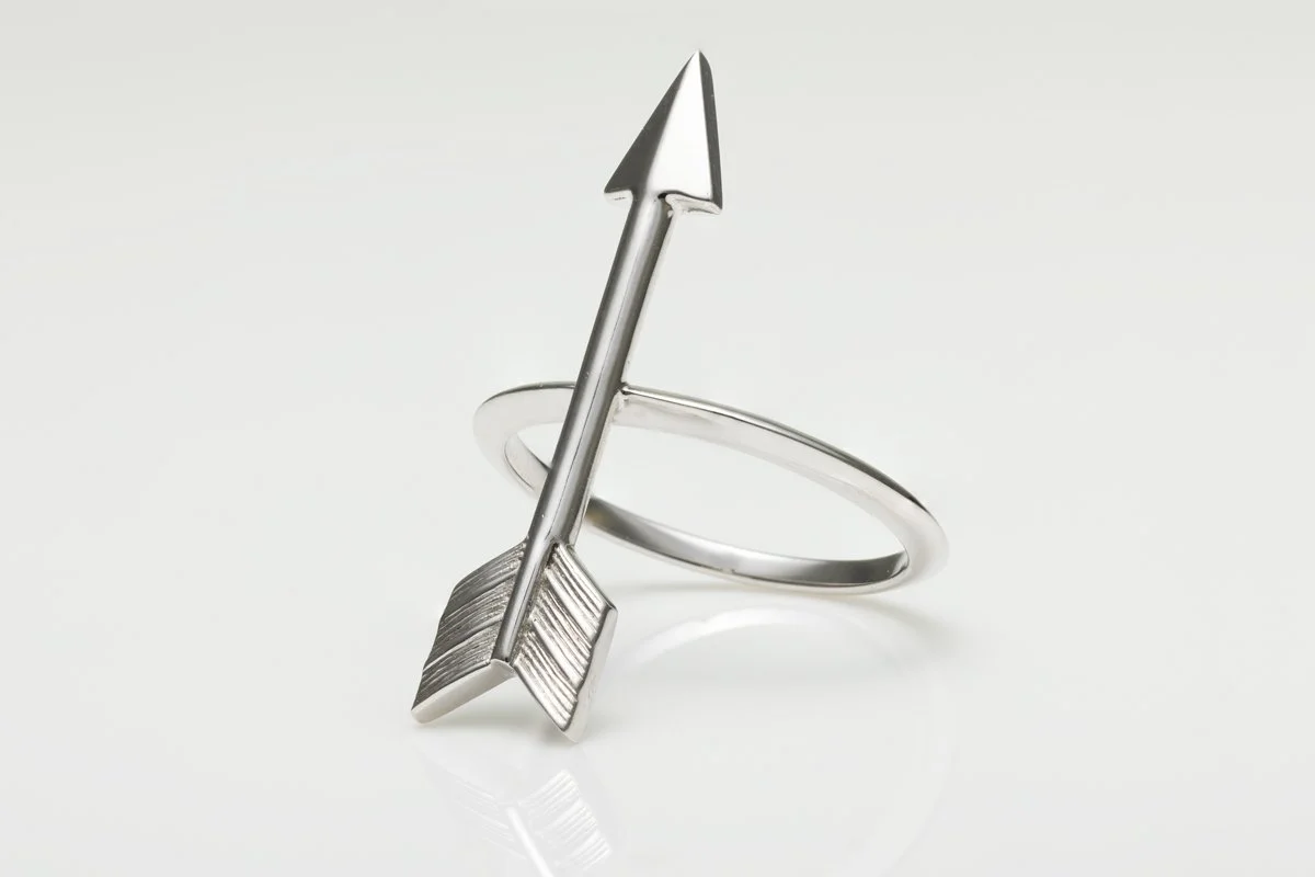 Sterling silver ring, product photography, Studio Collins Photography