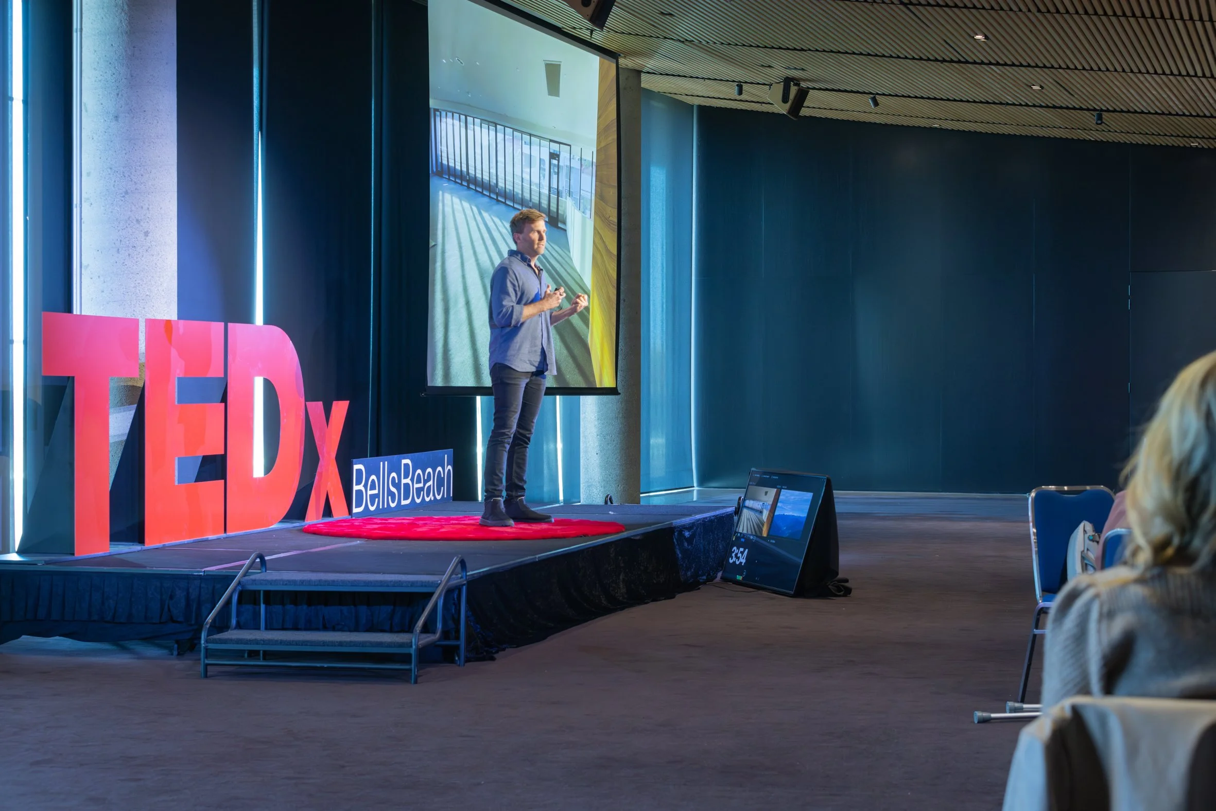 conference photographer | Studio Collins Photography | keynote speaker photography | TEDx event photographer | panel discussion photography | workshop photography | storytelling event photography | Geelong event photographer | Torquay event photograp