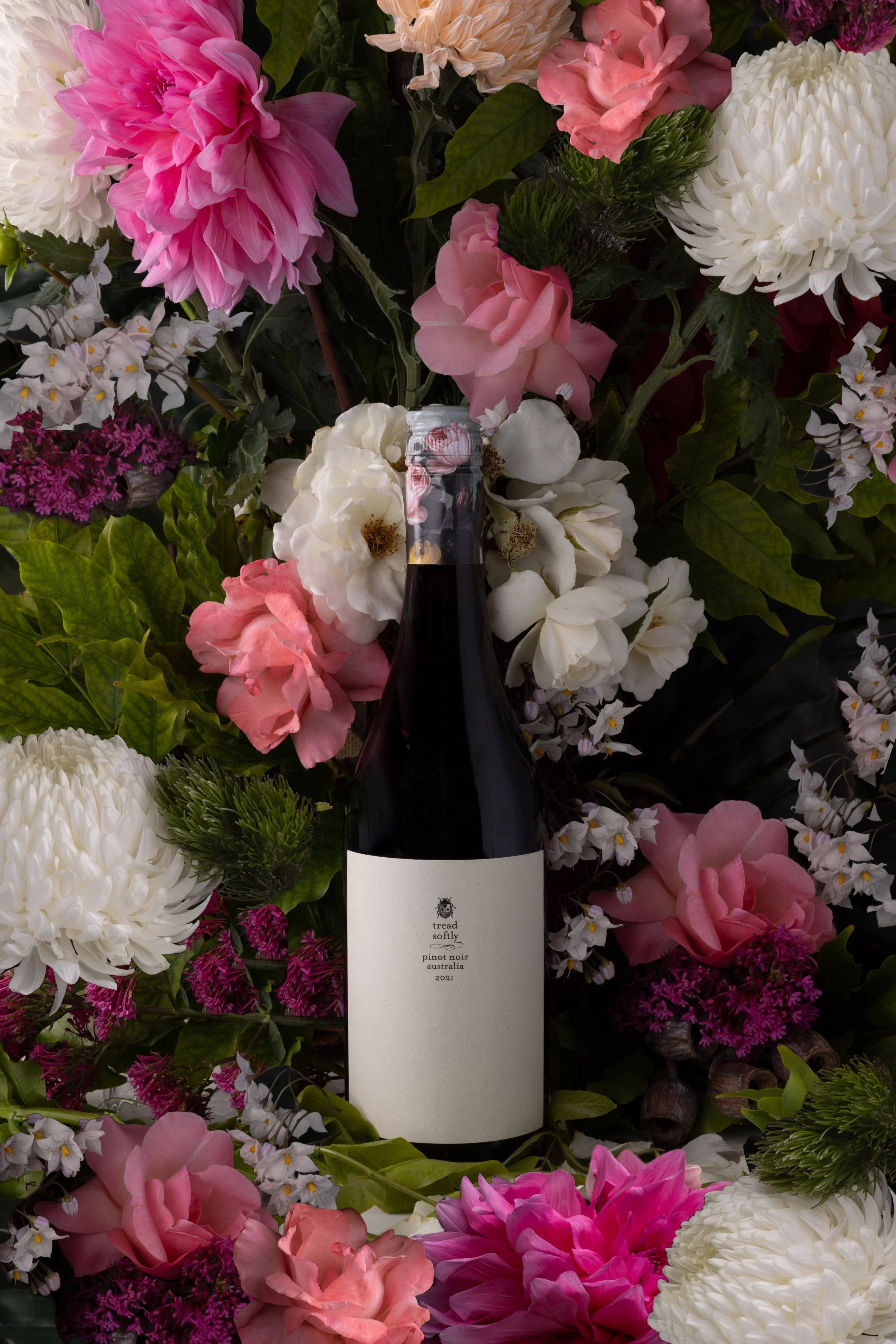 Alcohol beverages, product photography, Studio Collins Photography, flat lay