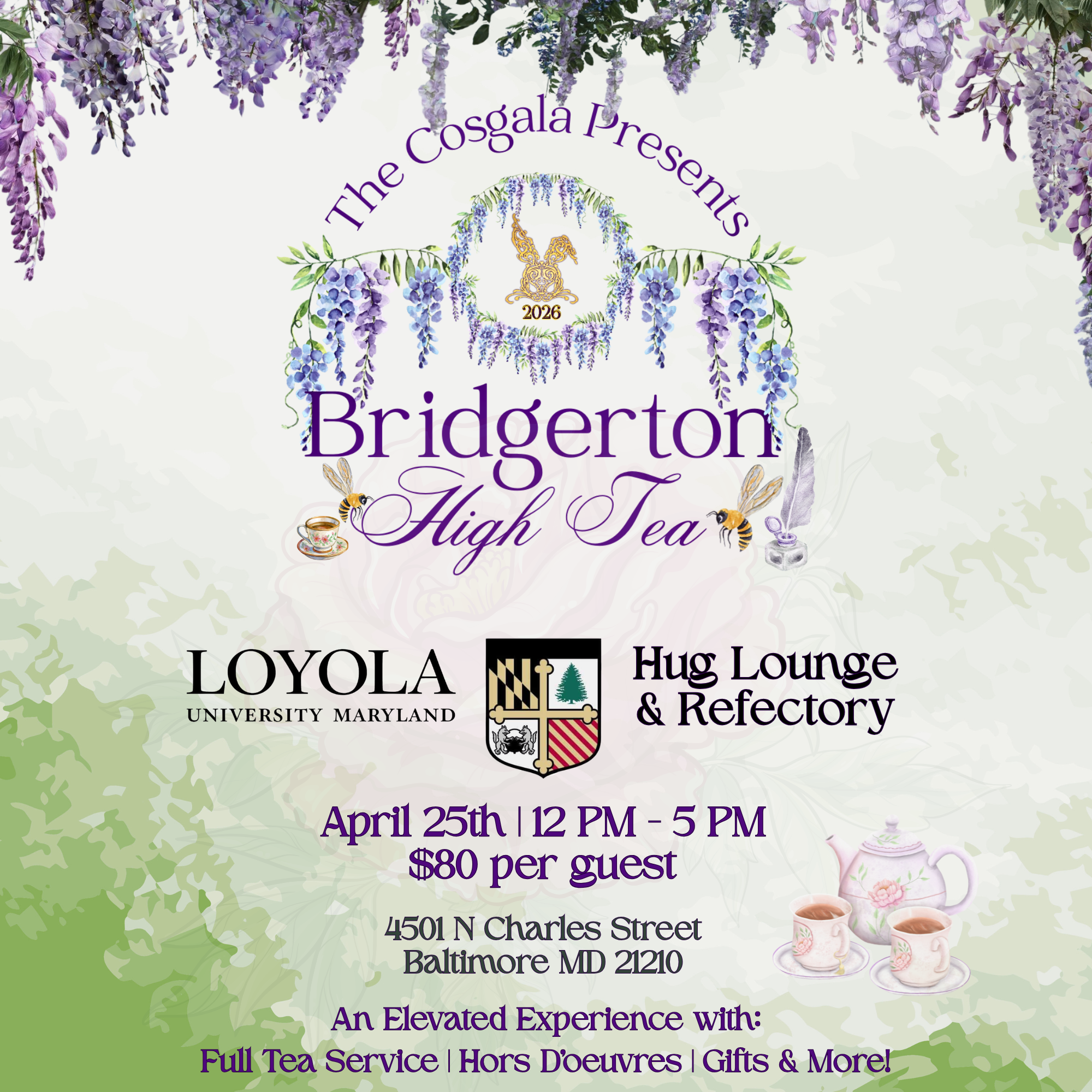 Bridgerton High Tea
