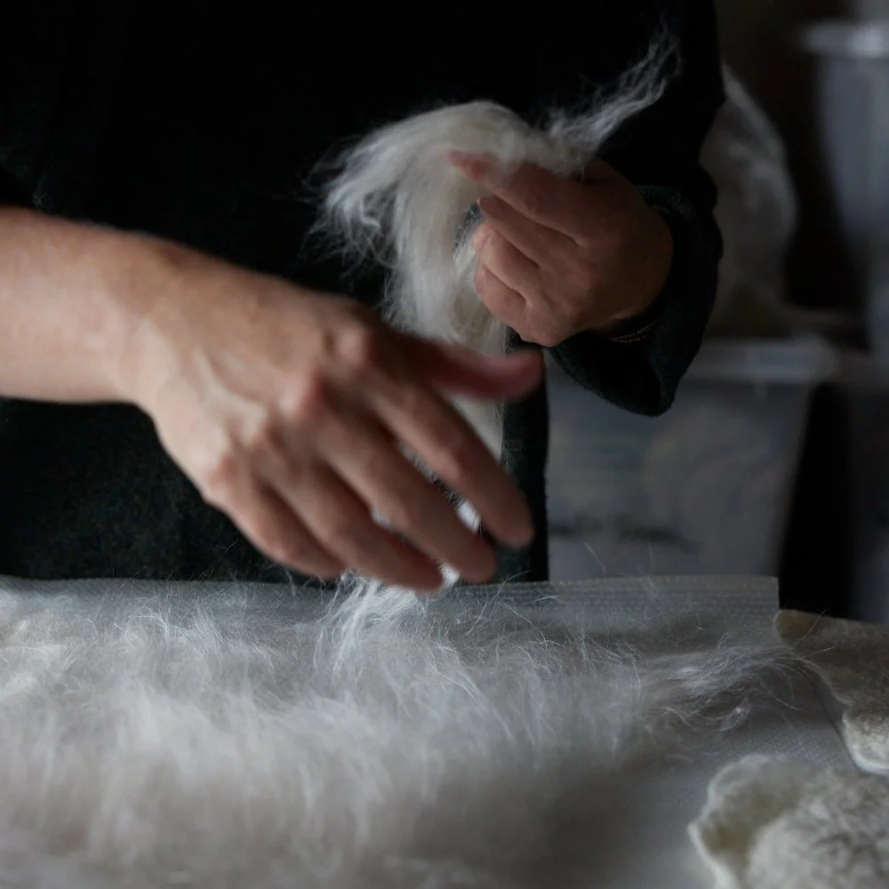 Made in the Bay.  The Timeless, Tactile Luxury Of Handmade Felt 

@FogandFury offers luxurious felt textiles handcrafted by Kristin Kelly Colombano in her San Francisco studio. Inspired by nature, her artistic and functional creations bring beauty an