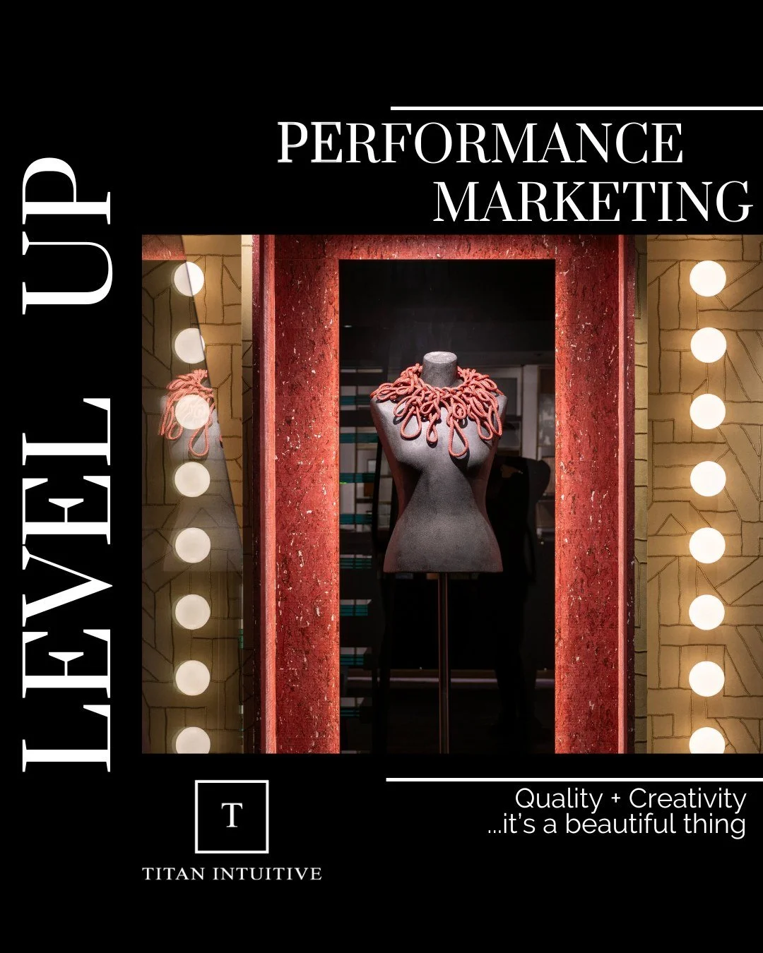 Are you ready to 10x Up Your Goals? The Result IS the Process. We help you LEVEL UP with our Performance Marketing.

Effective social media marketing merges quality + consistency with creativity and diving deep into analytics.

Level up with our high