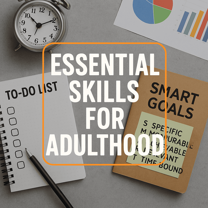 25 Essential Life Skills to Teach Your Child Before They Leave Home