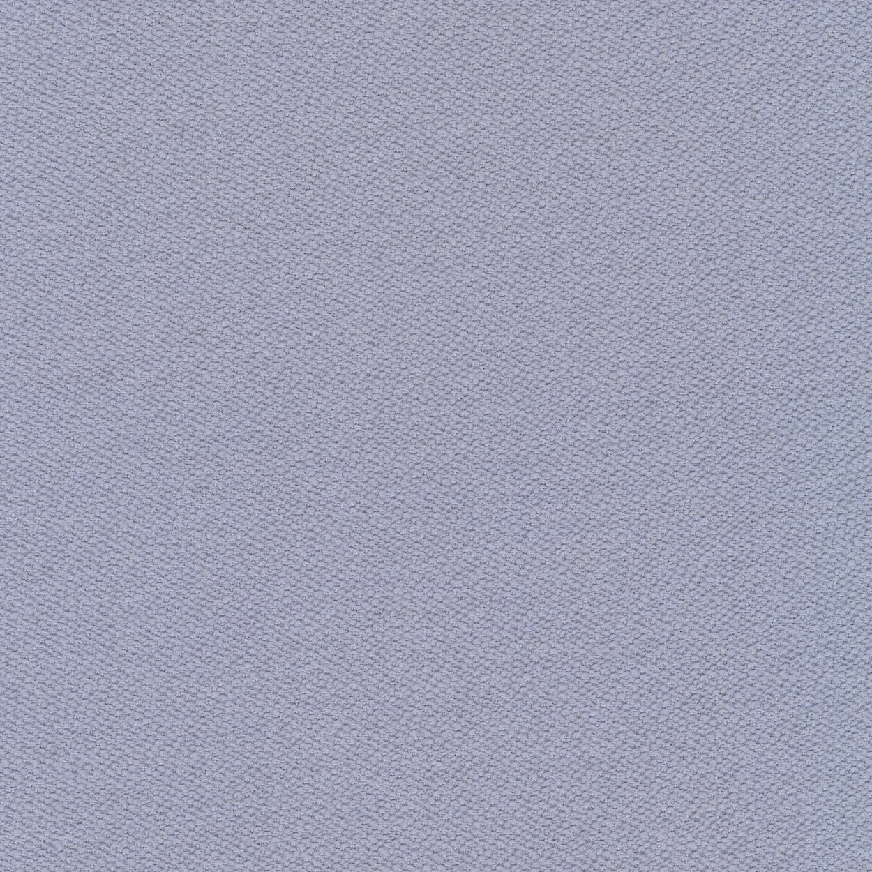Close-up view of a light purple or lavender fabric with a fine textured weave.