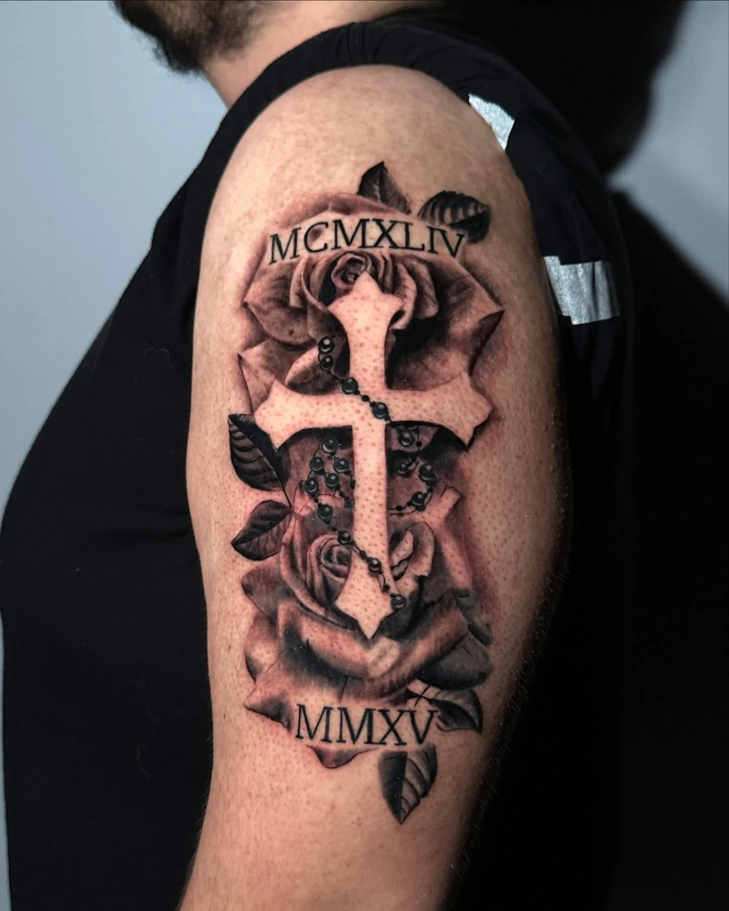 Memorial piece from a few months ago. 

Done at @aztekink 

allegoryink

#tattooapprentice #tattooapprenticeship #apprenticetattoo #apprenticetattooer #tinleyparktattoo #tattooartistcommunity #tattooartist #tattooinspiration #tattooapprenticelife #ch