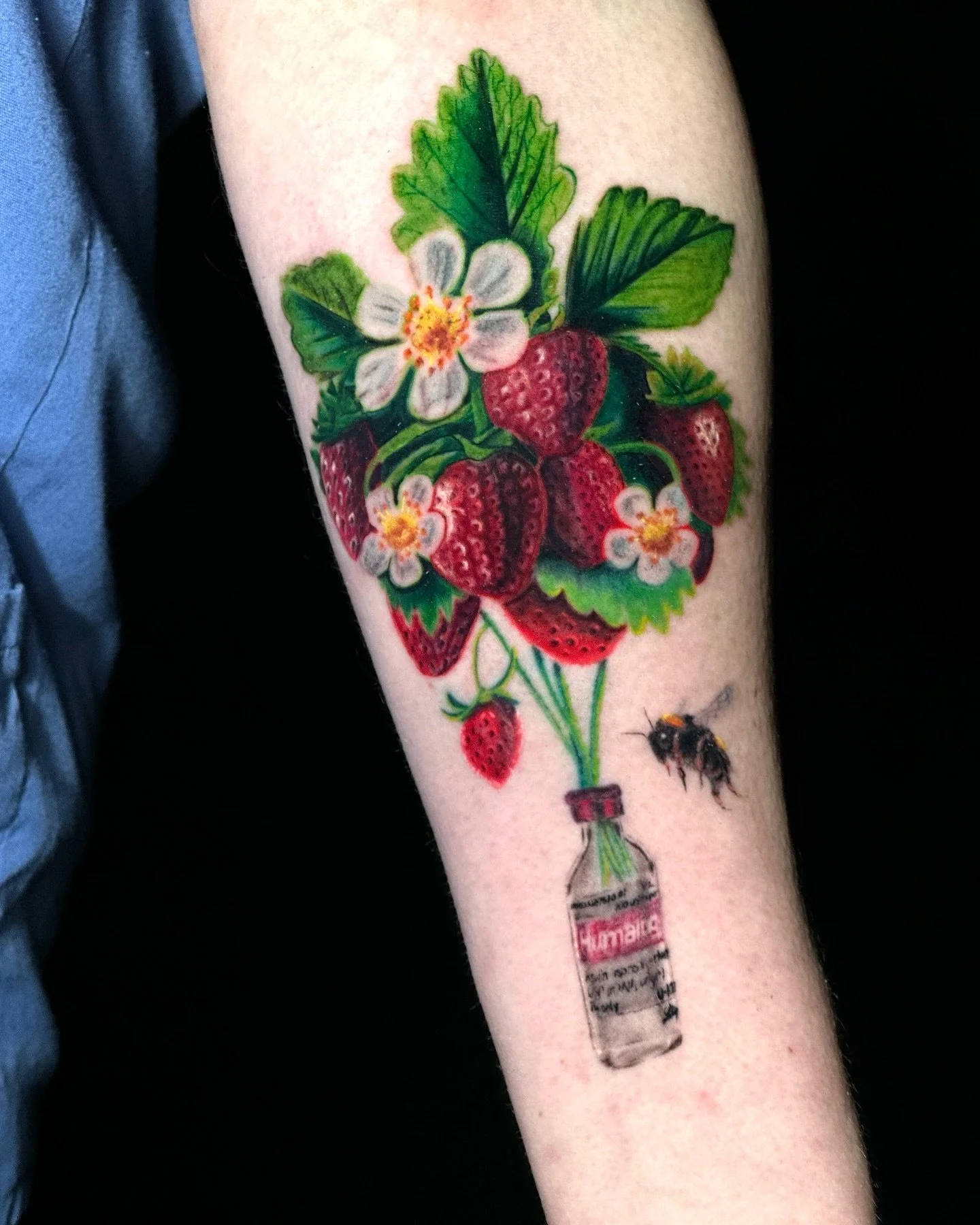 Embracing life&rsquo;s sweetness and challenges, growing beyond boundaries. Here&rsquo;s to thriving! 

@anulka0313 
Done at @aztekink 

(Some healed work some fresh work)

#tattoo #tattooartist #tattooart #apprenticetattoo #apprenticetattooer #aztek