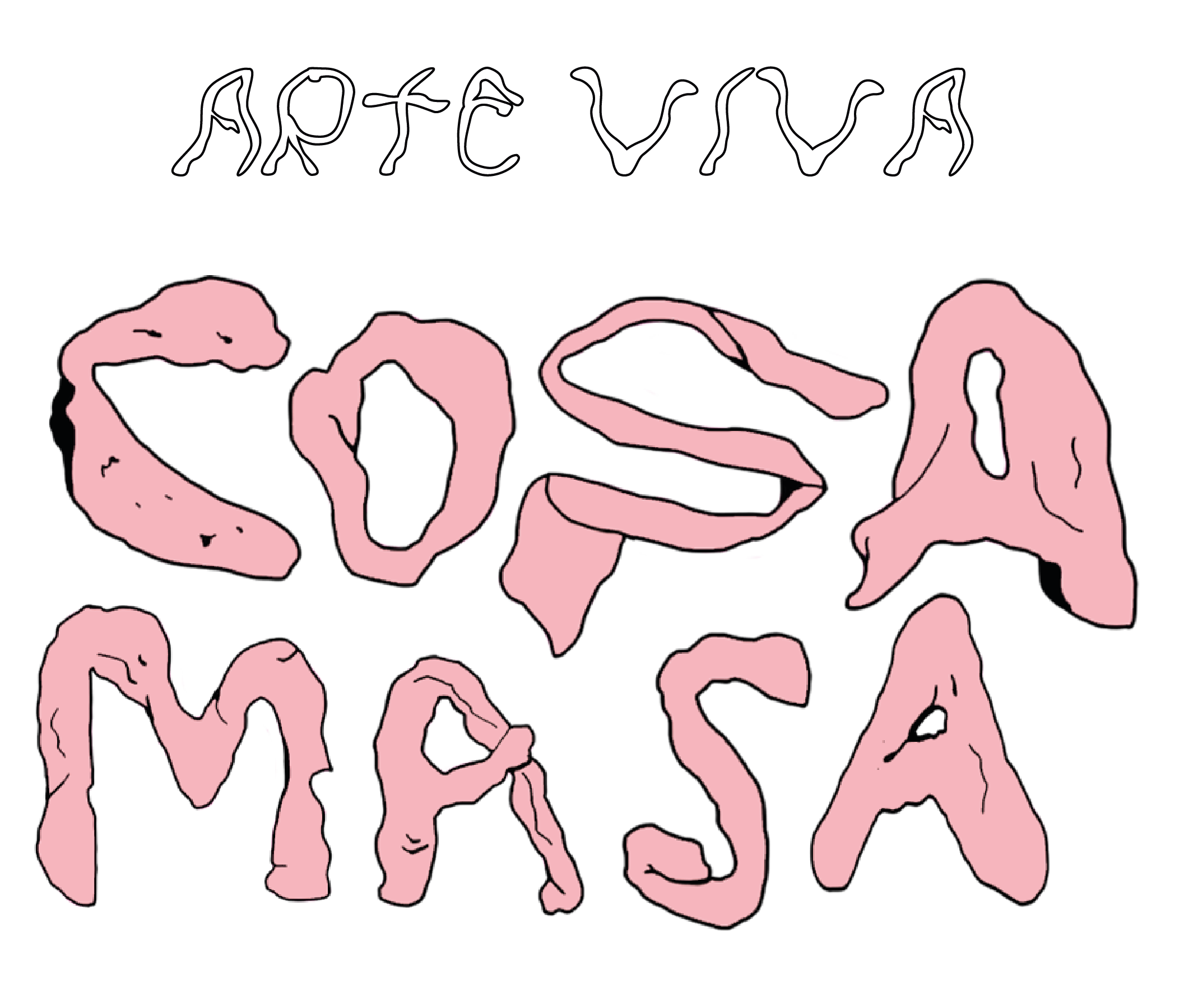 The text 'Skull' written in pink on a black background.