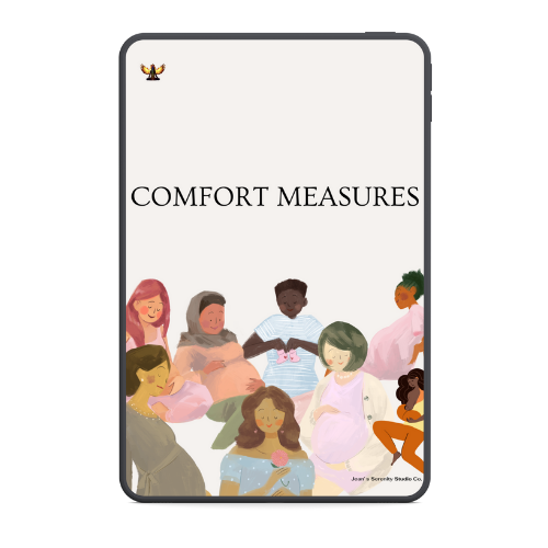 🌿 Comfort Measures for Pregnancy & Labor – Mini Guide (Digital Download)