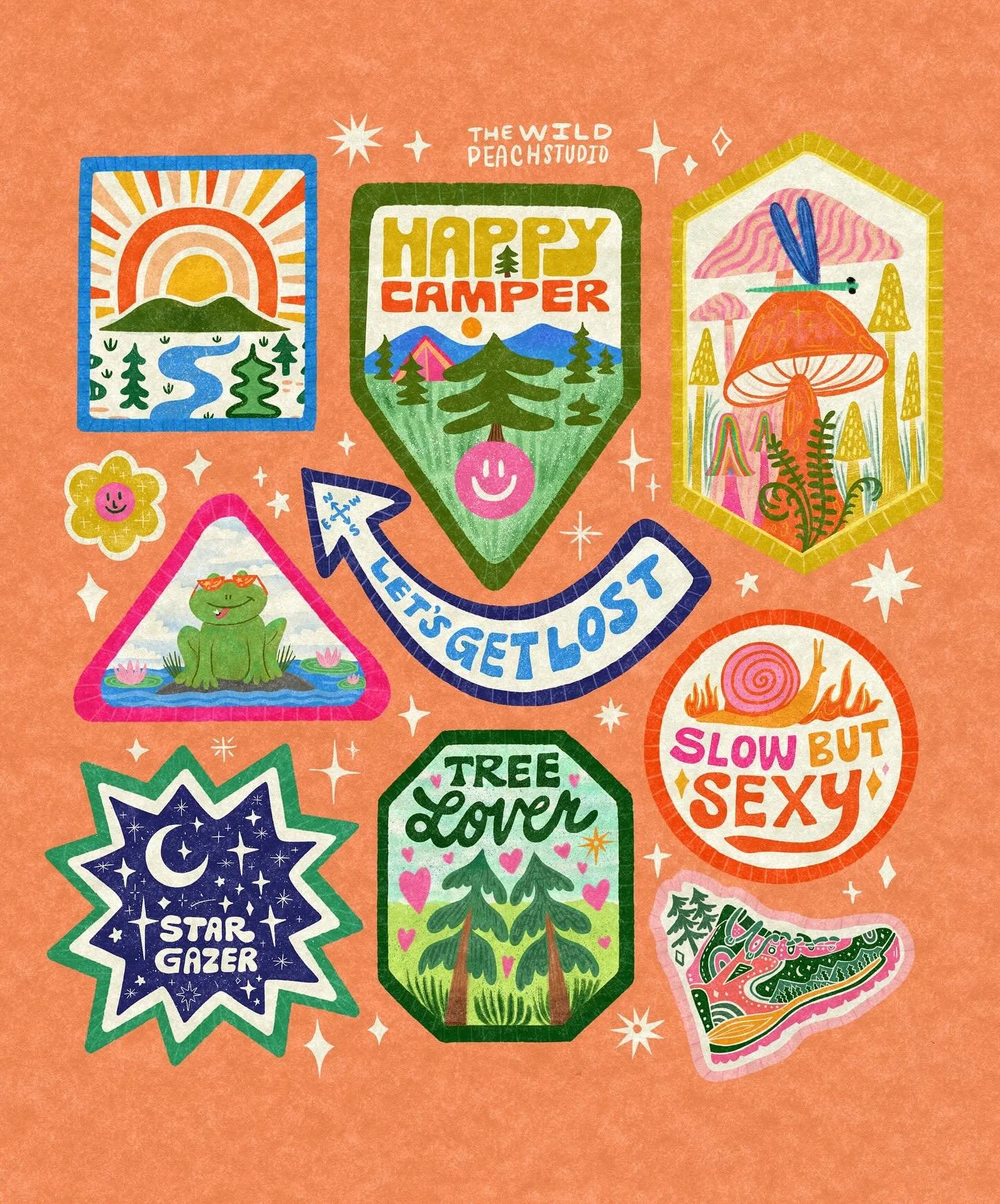 Last drawing for #campcreate2025 I had to combine Merit badges and take a hike even though I wanted to make two posts. Being a stay at home mom is so hard I don&rsquo;t have time to do much work and but I&rsquo;m trying to learn to balance it all som