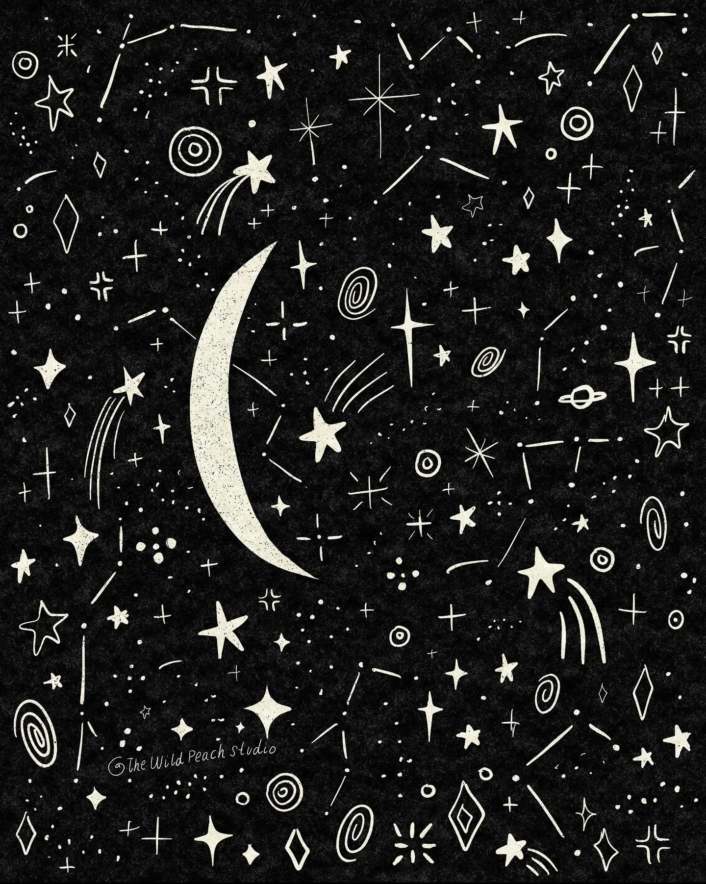 Goodnight friends ✨💫⭐️🌙 #writteninthestars #starrynight #moonandstars