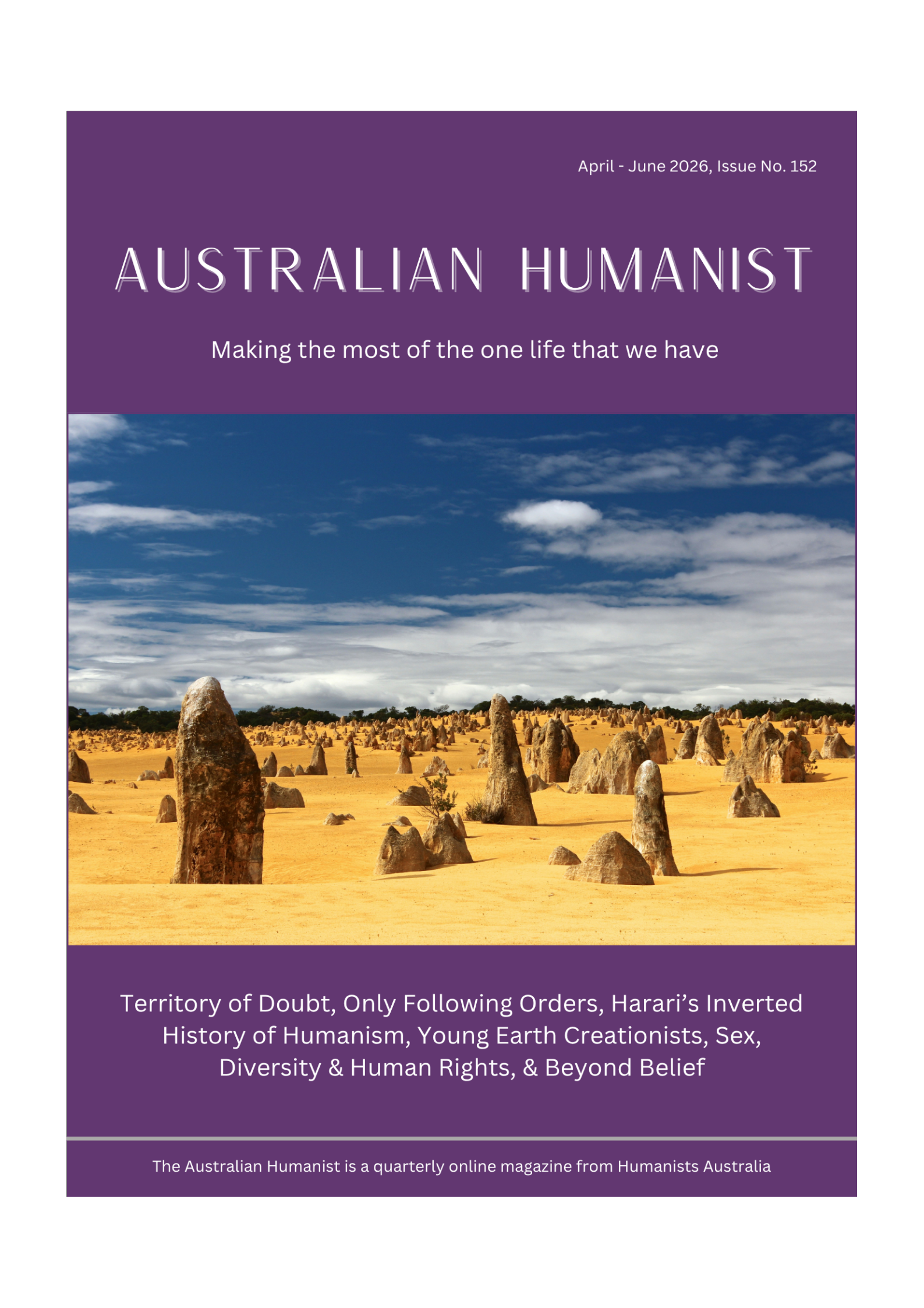 Australian Humanist No. 152
