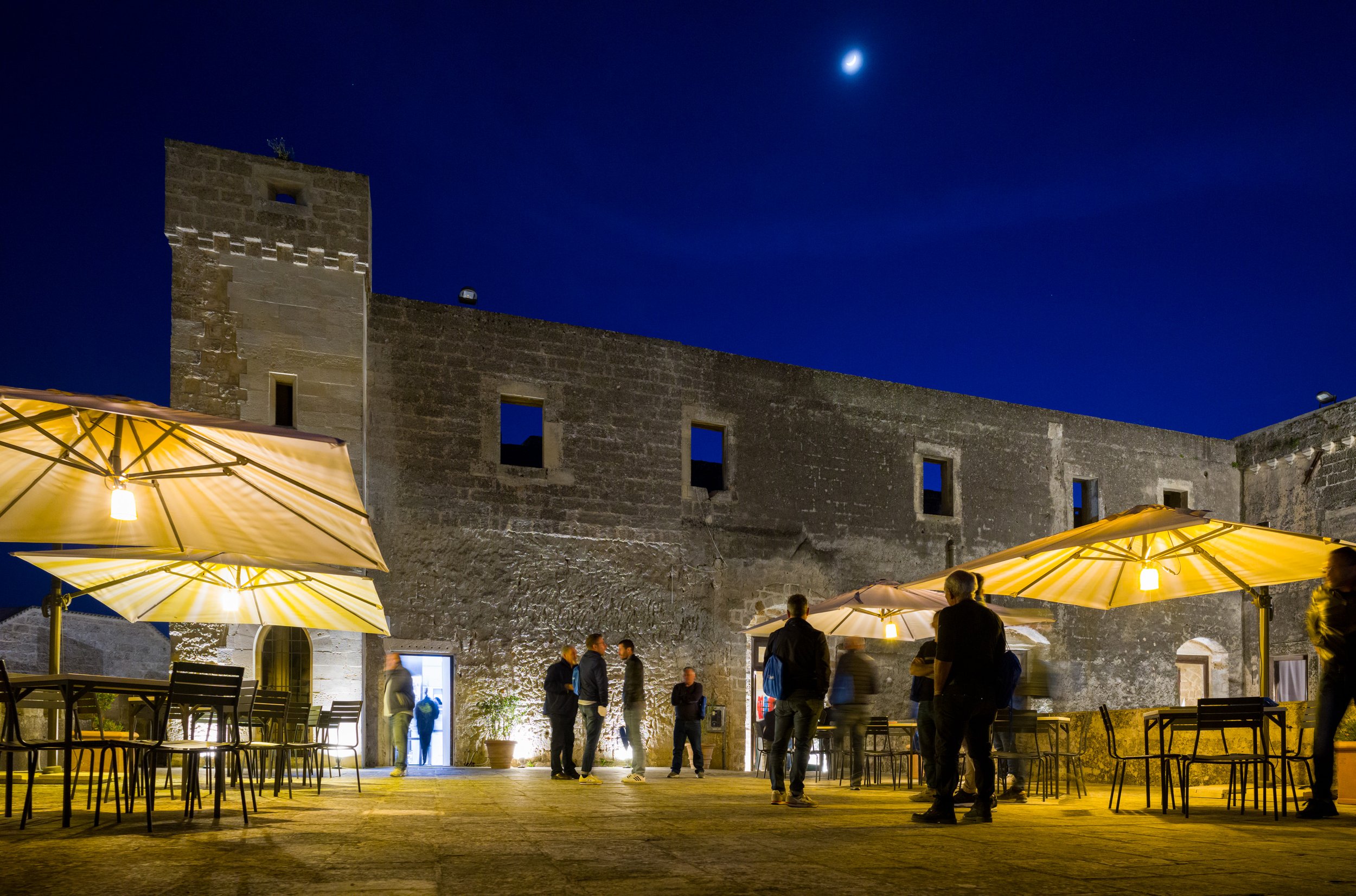 Corigliano d'Otranto de nuit