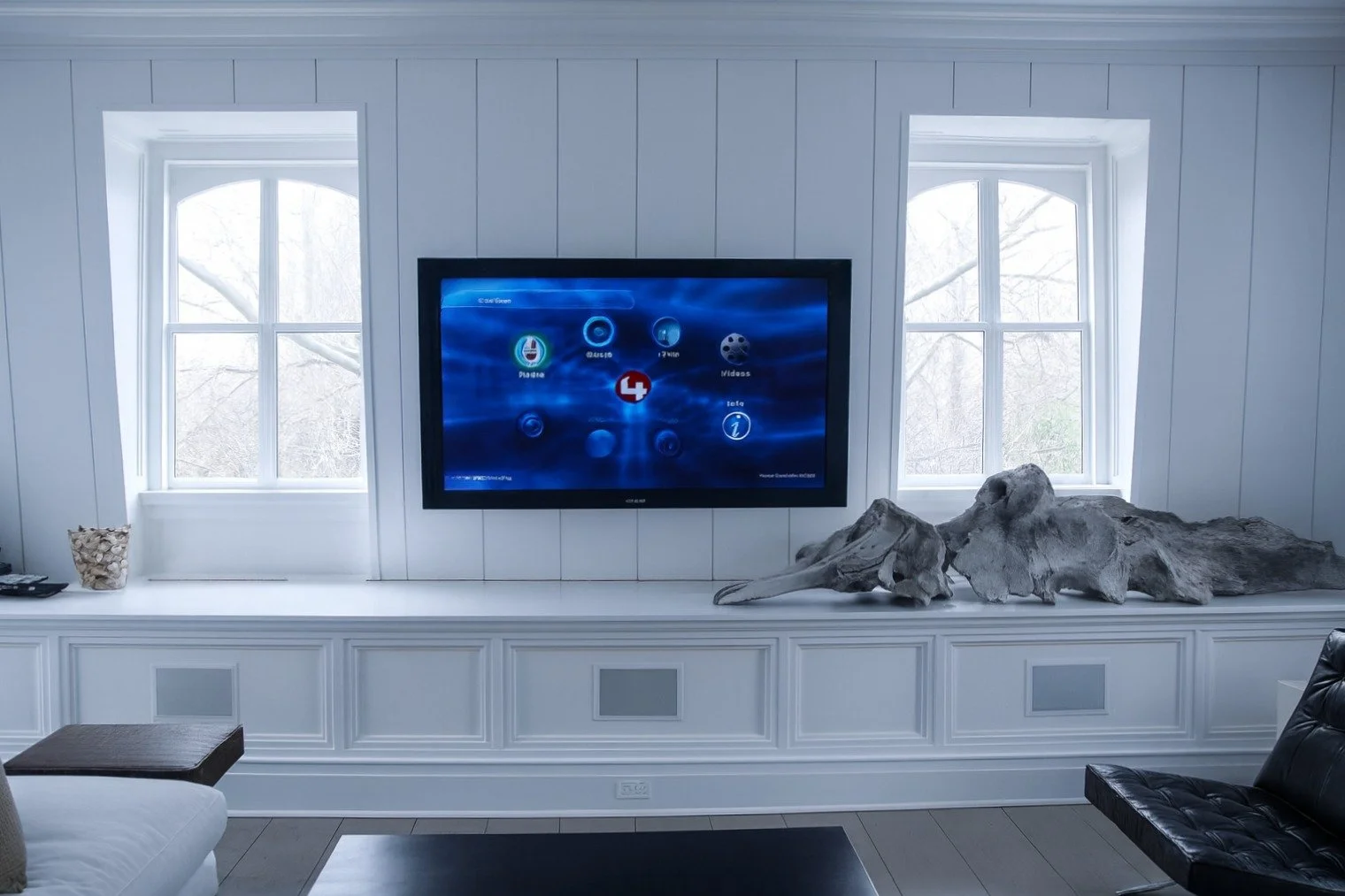 From the HTE Archives

This sleek setup from 2011 featuring @control4  and a custom installation still feels timeless today. Clean lines, smart control, and a look that blends right into the home&rsquo;s design. It is always fun to see how technology