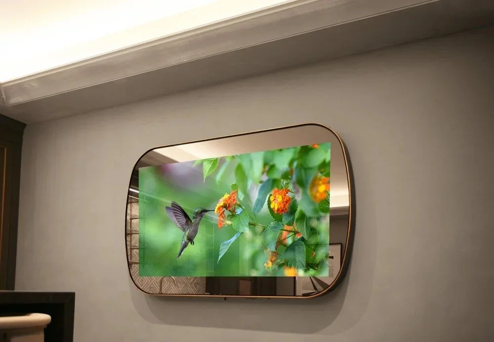 Looking for a mirror TV that truly belongs in a refined space?

We partner with @Reflectel Mirror TV  because they offer design flexibility no one else does &mdash; landscape, portrait, square, and custom shapes with clean, edge-to-edge mirror finish