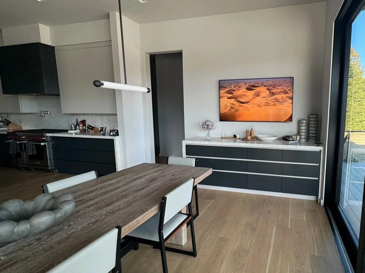 A modular home in Watermill, transformed into a masterclass of lighting and logic.

We didn't let the prefab construction dictate the finish line. Instead, we layered in Lutron Finir&eacute; lighting for museum-quality ambiance and a robust Ruckus ne