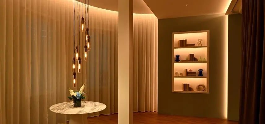 Motorized Drapery as an Architectural Detail in Your Home