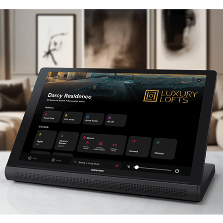crestron smart home controller