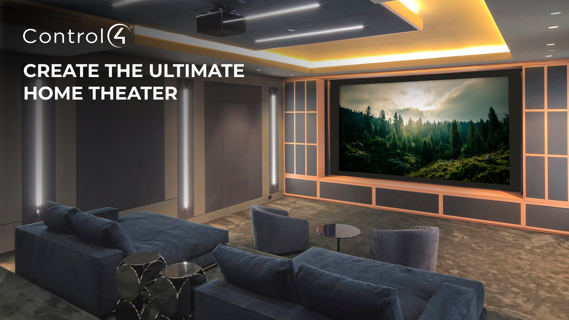 Control4 home theater